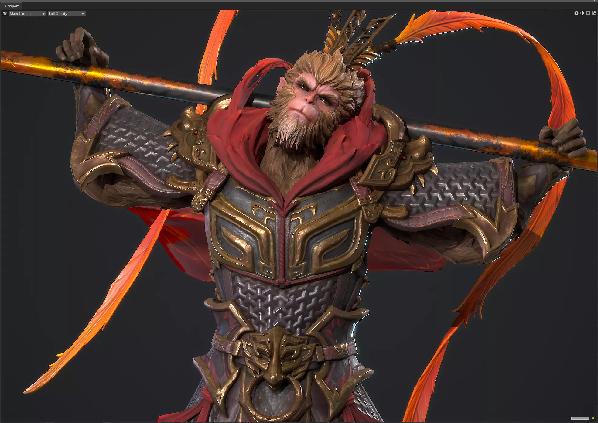 Great Sage Equalling Heaven Low-poly 3D model_0