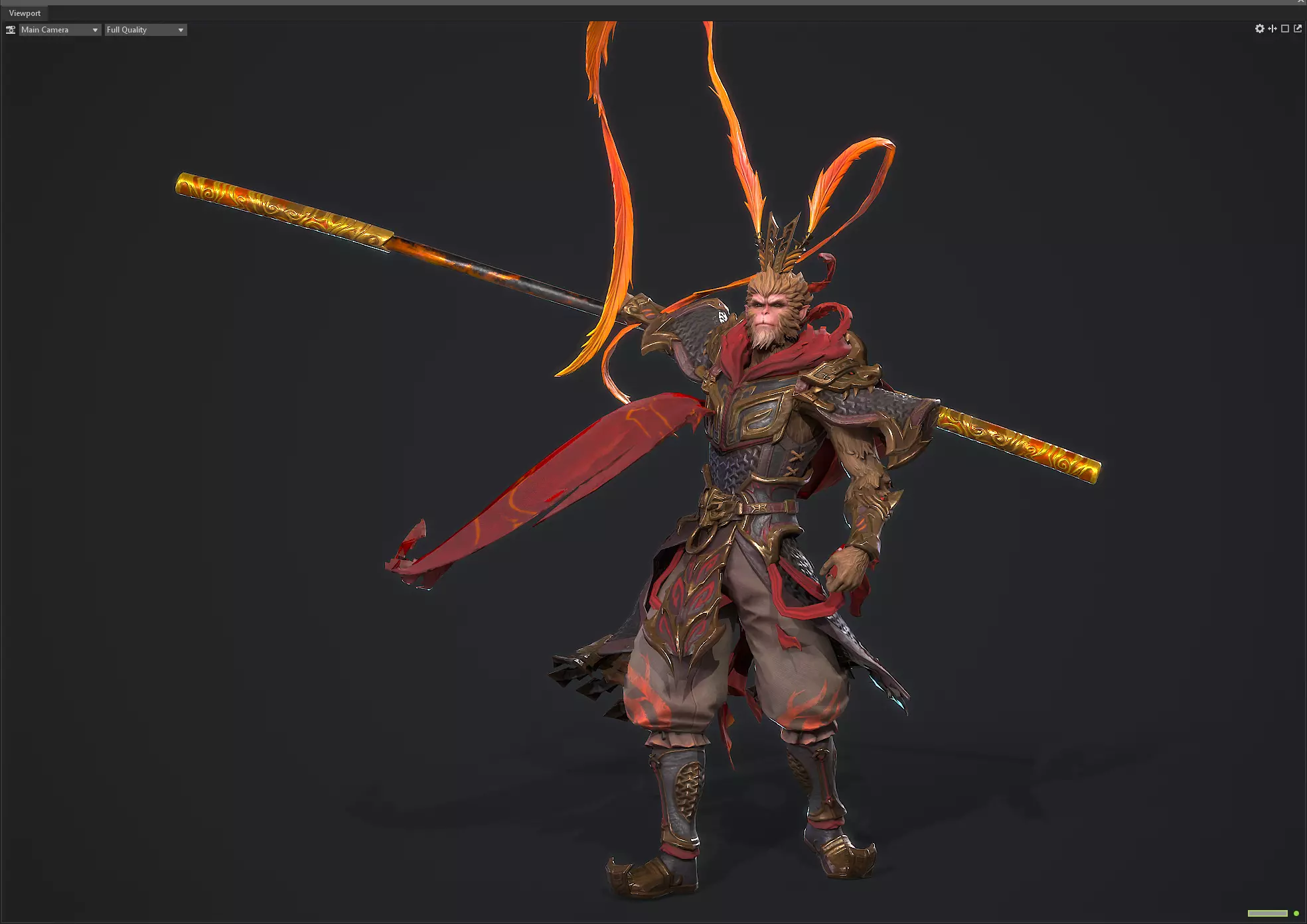 Great Sage Equalling Heaven Low-poly 3D model_13