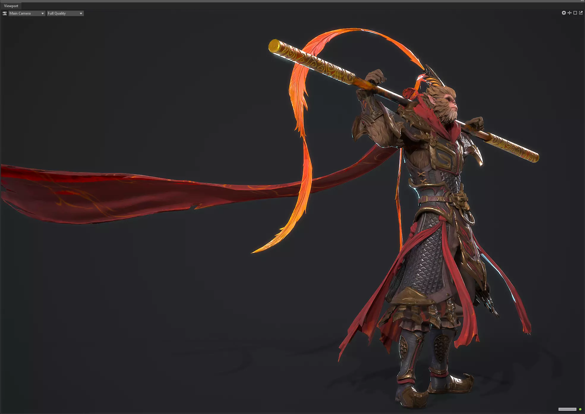 Great Sage Equalling Heaven Low-poly 3D model_10