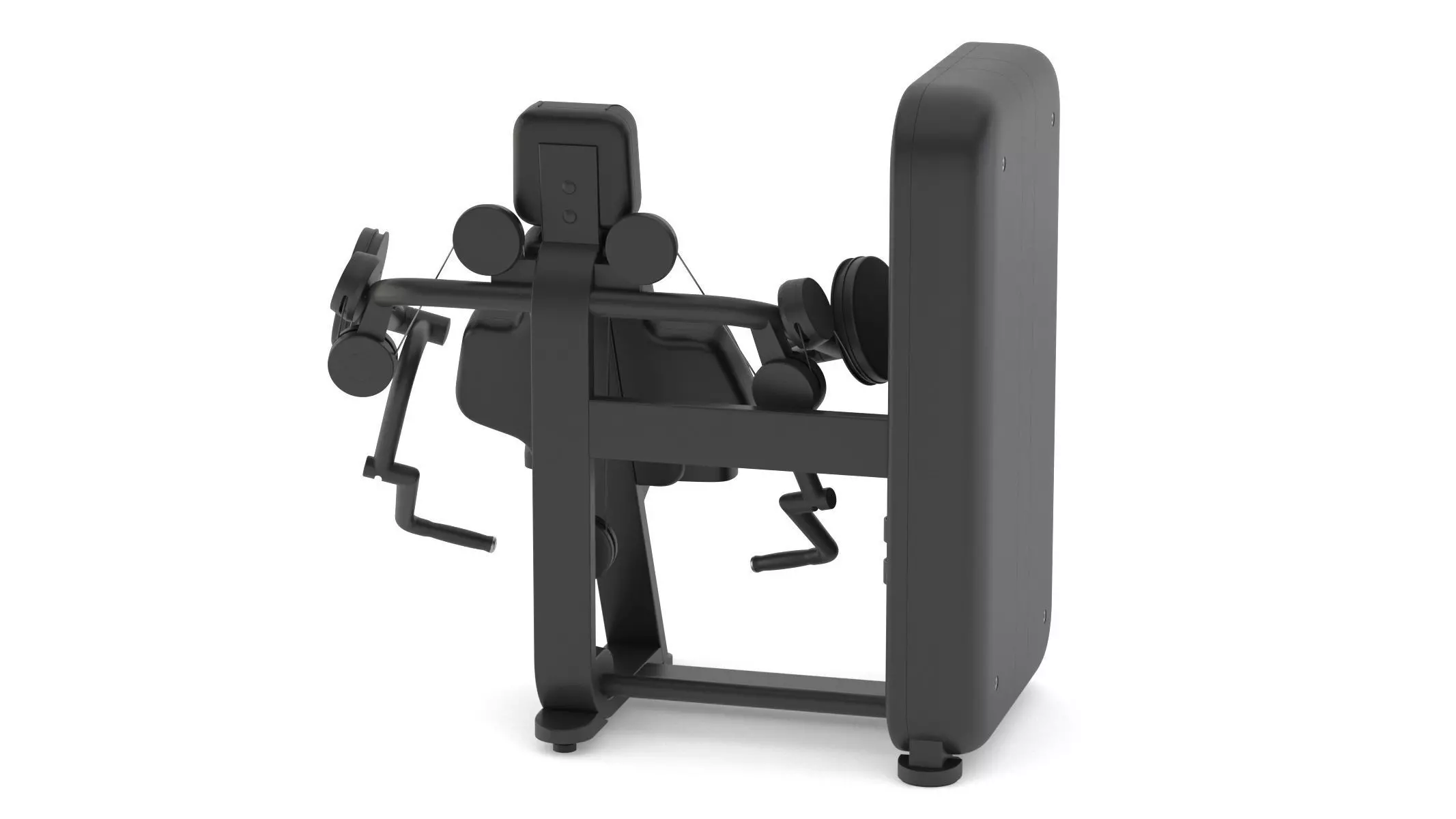 Technogym Selectorized Artis Arm Curl 3D model_6