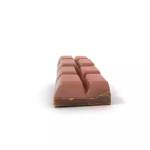 Chocolate Bar with Coffee Beans model pack Low-poly 3D model 7