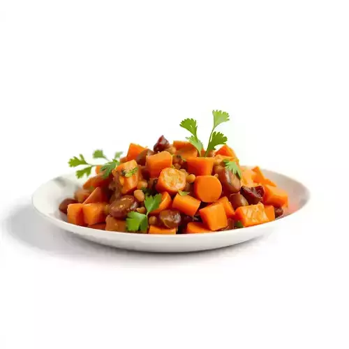 Vegetable Medley on Plate Model Pack Low-poly 3D model 2