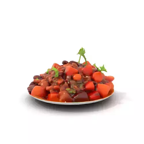 Vegetable Medley on Plate Model Pack