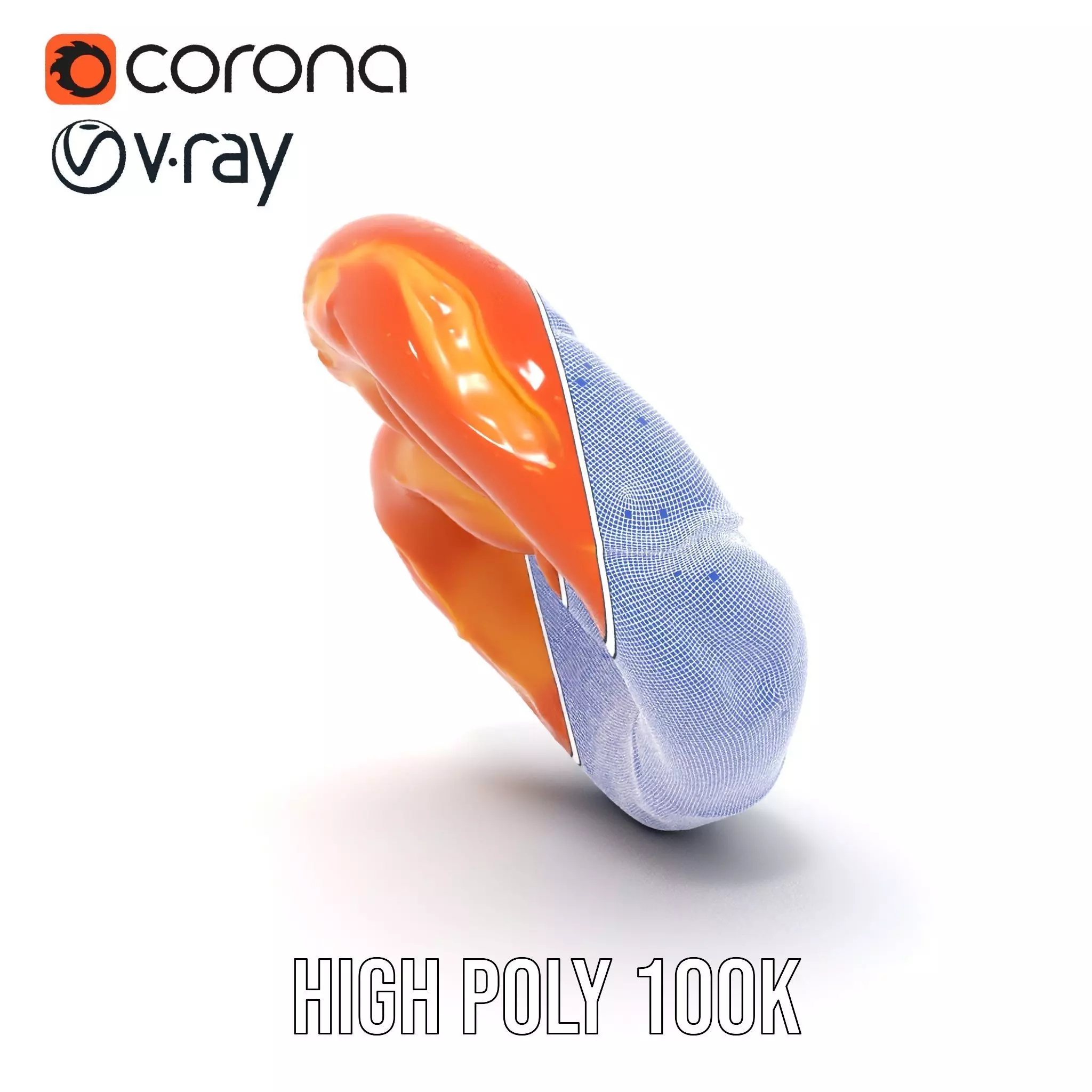 Realistic Pretzel Model Pack with PBR Textures Low-poly 3D model_33