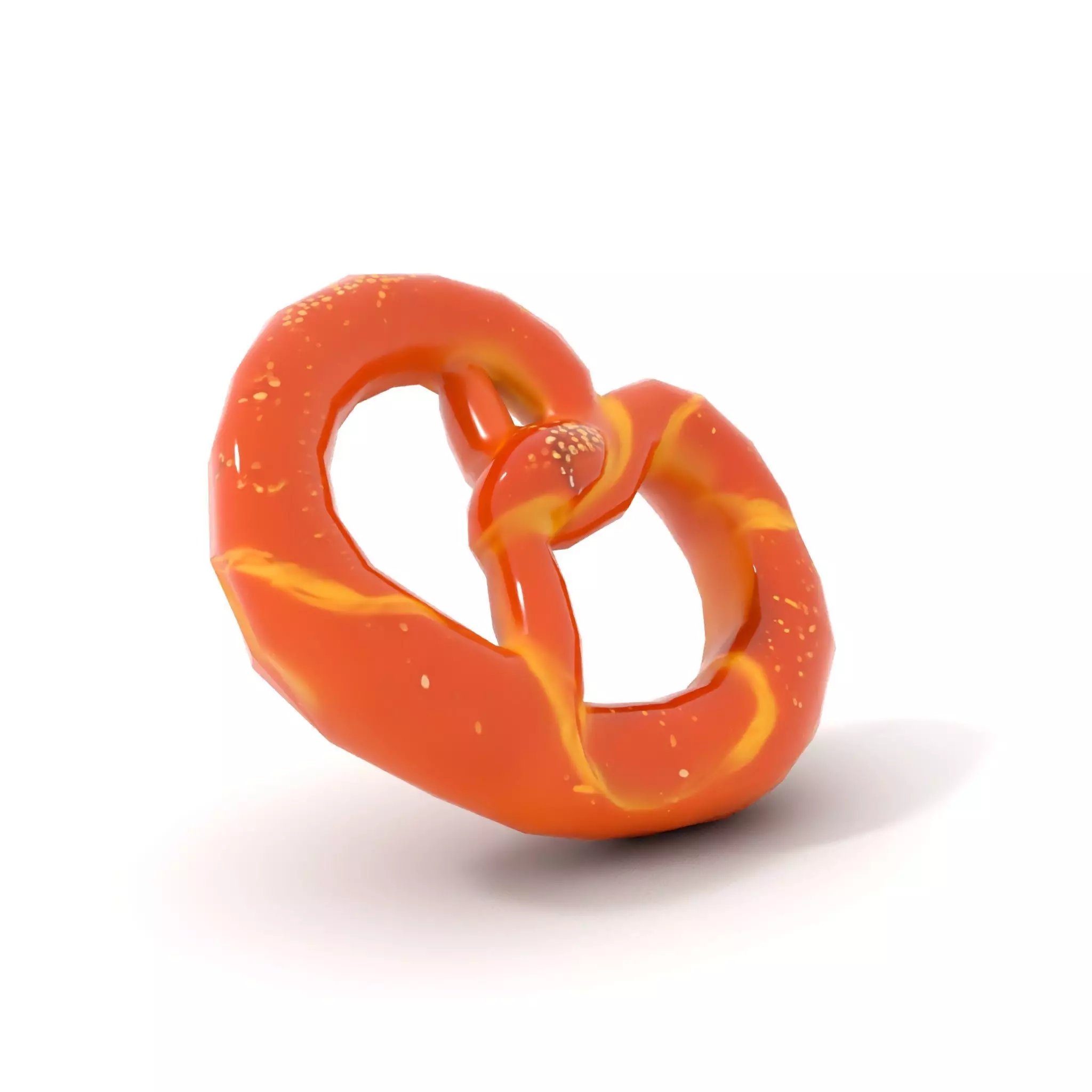 Realistic Pretzel Model Pack with PBR Textures Low-poly 3D model_7