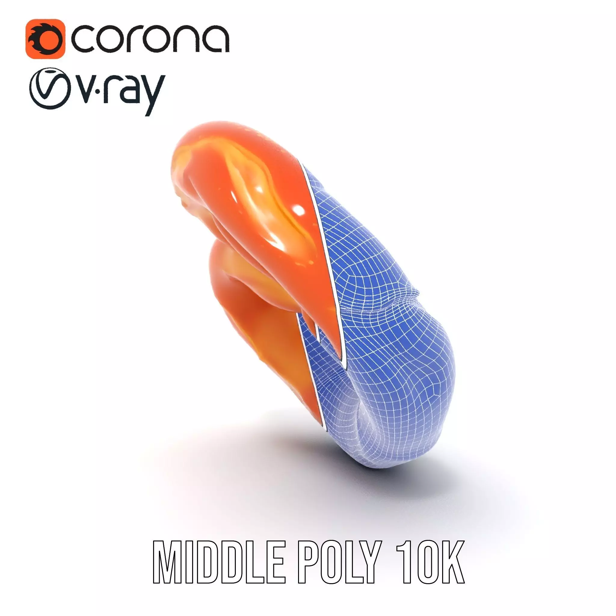 Realistic Pretzel Model Pack with PBR Textures Low-poly 3D model_30