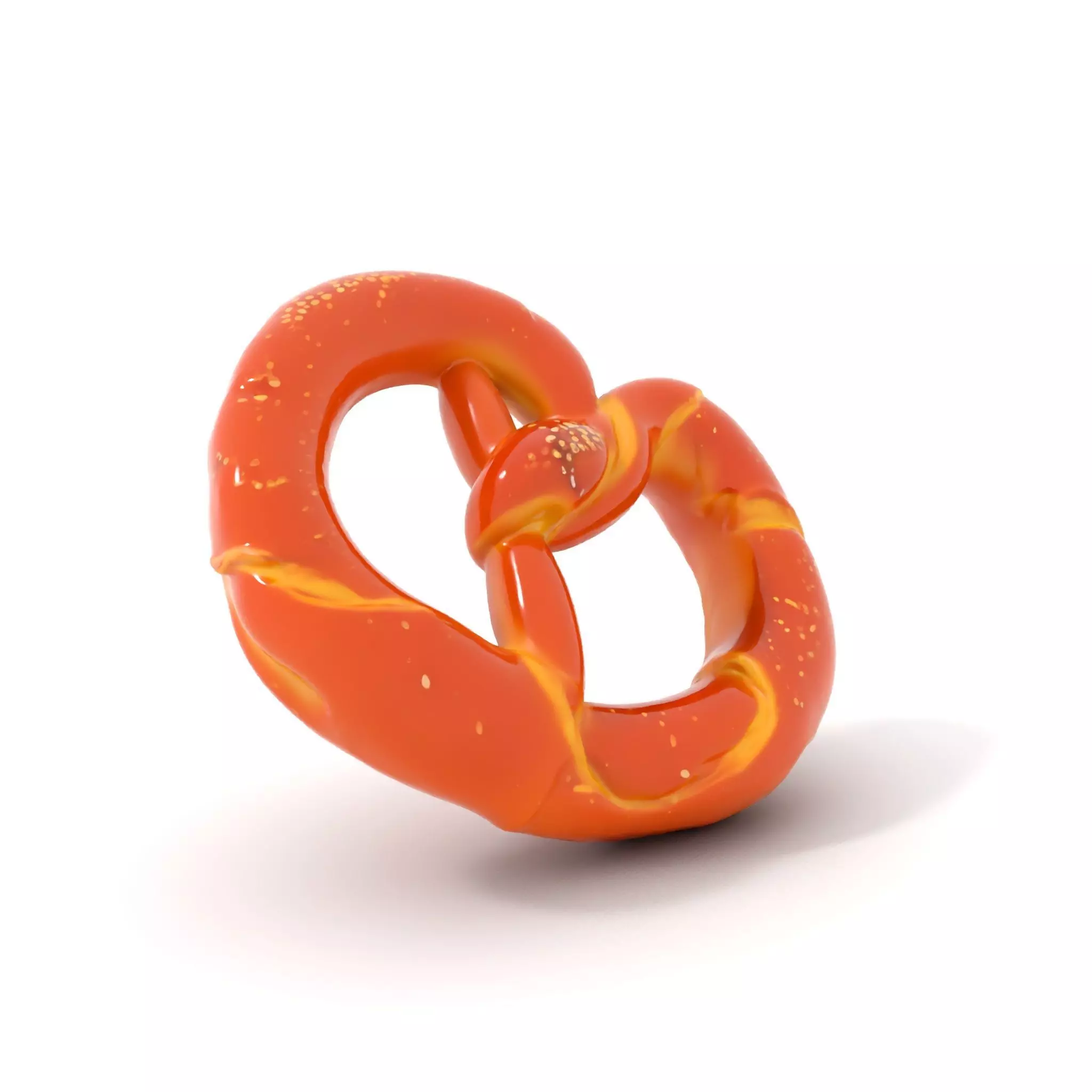 Realistic Pretzel Model Pack with PBR Textures Low-poly 3D model_0