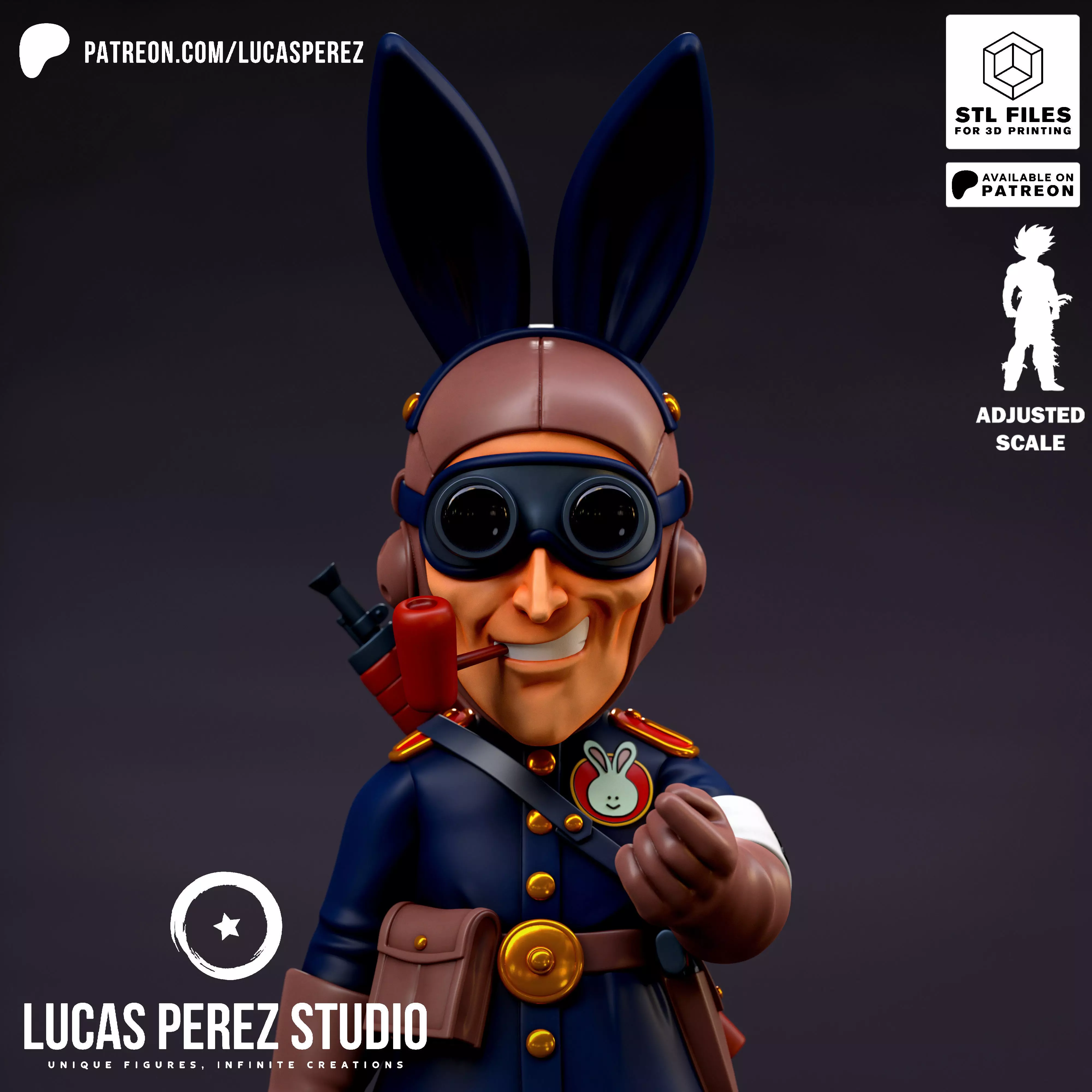 RABBIT 01 3D print model