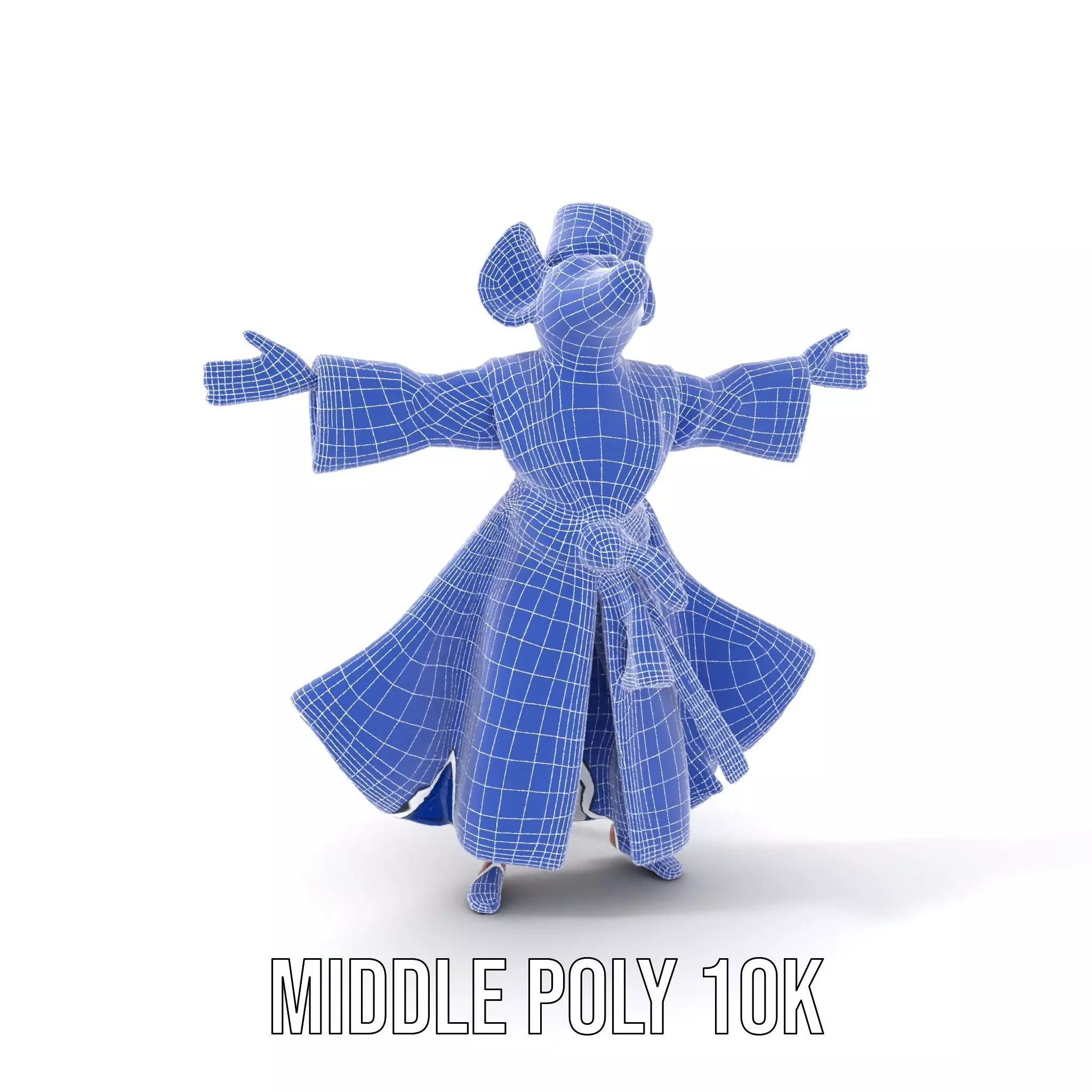 Wizard Mouse Character Model Pack Low-poly 3D model_20