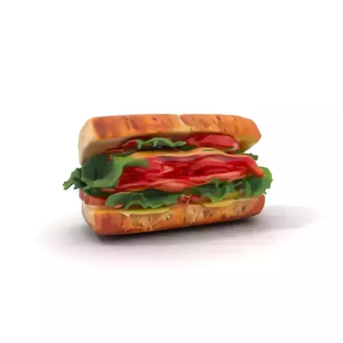 Realistic Sandwich Model Pack with Multiple Layers