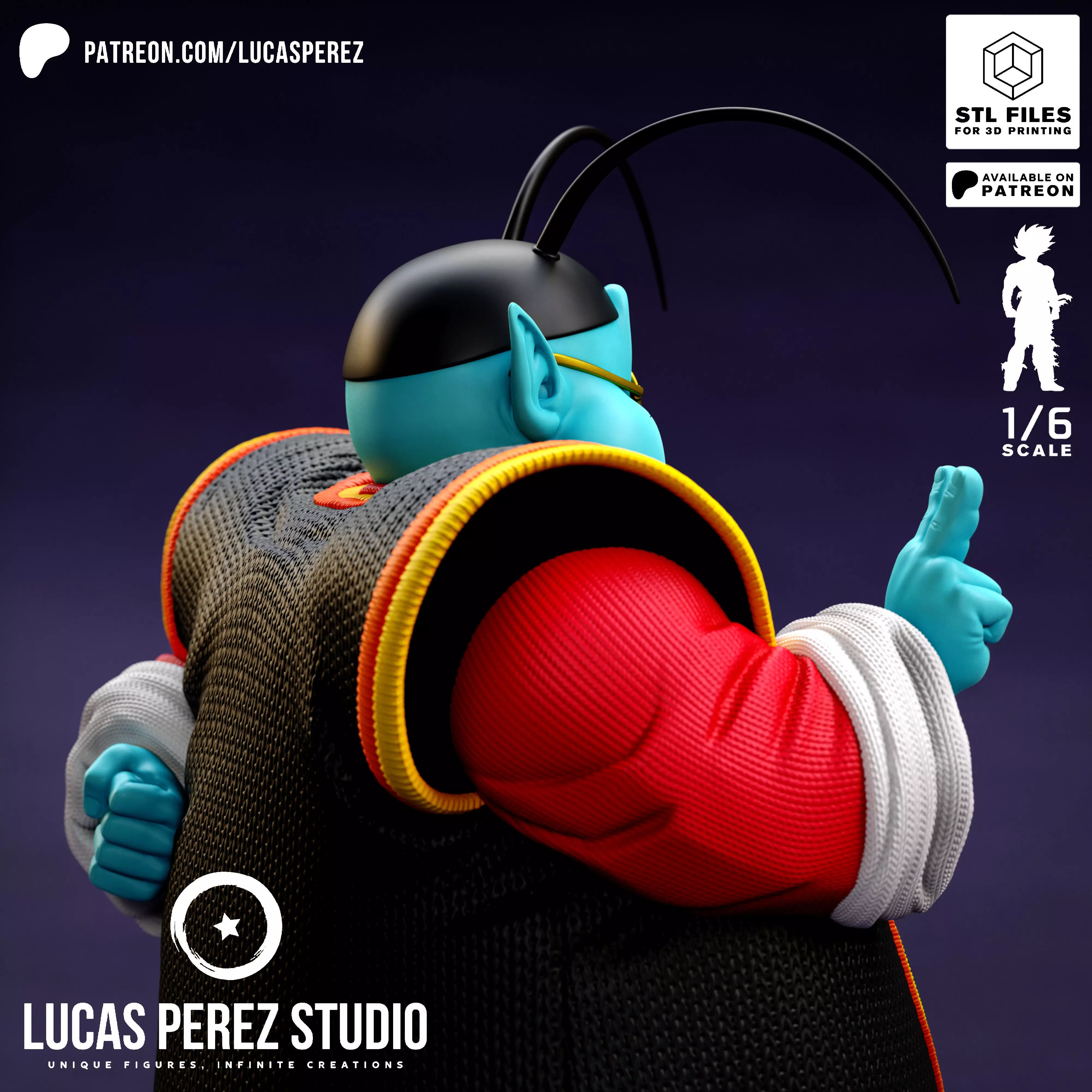 NORTH KAIO-SAMA 3D print model_6