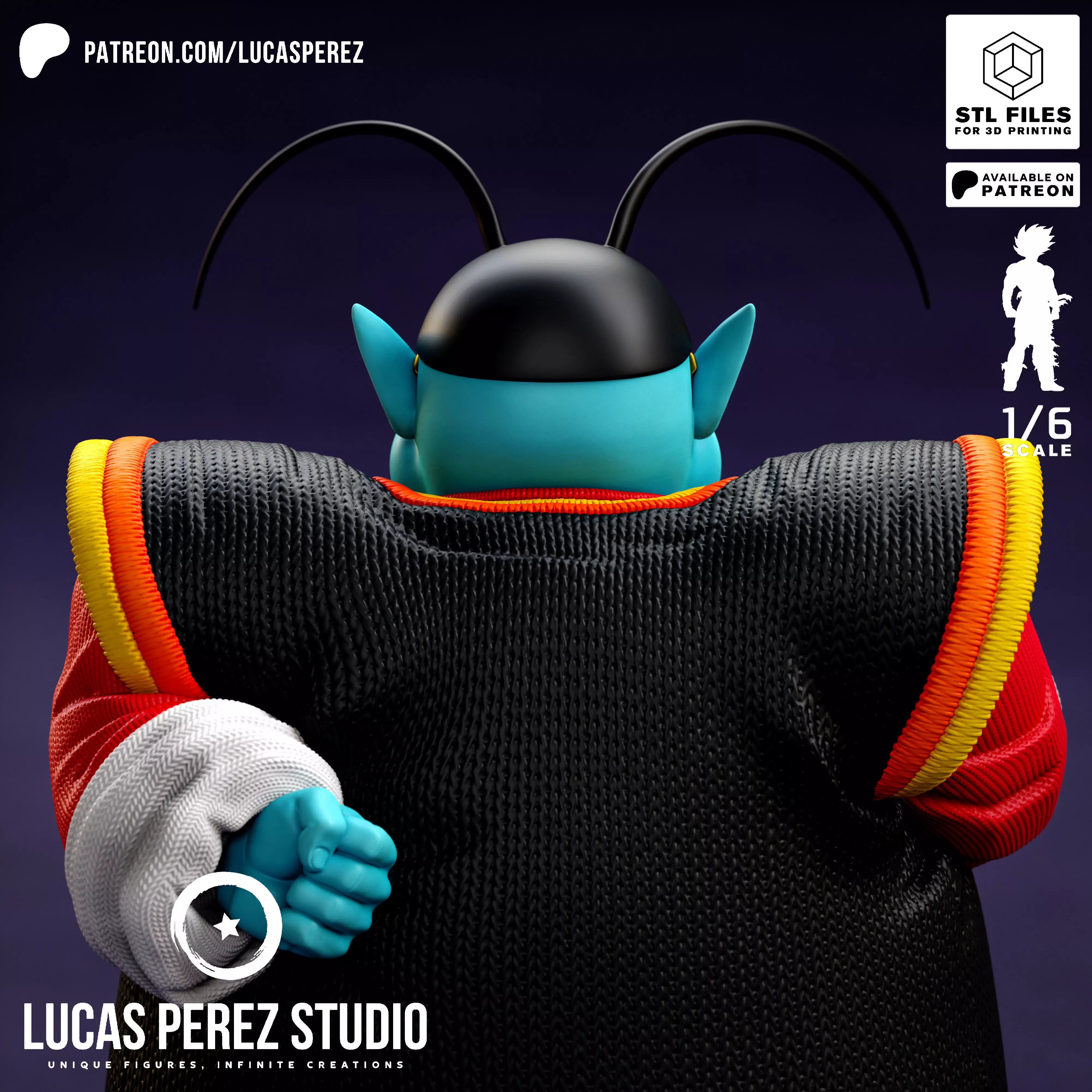 NORTH KAIO-SAMA 3D print model_8