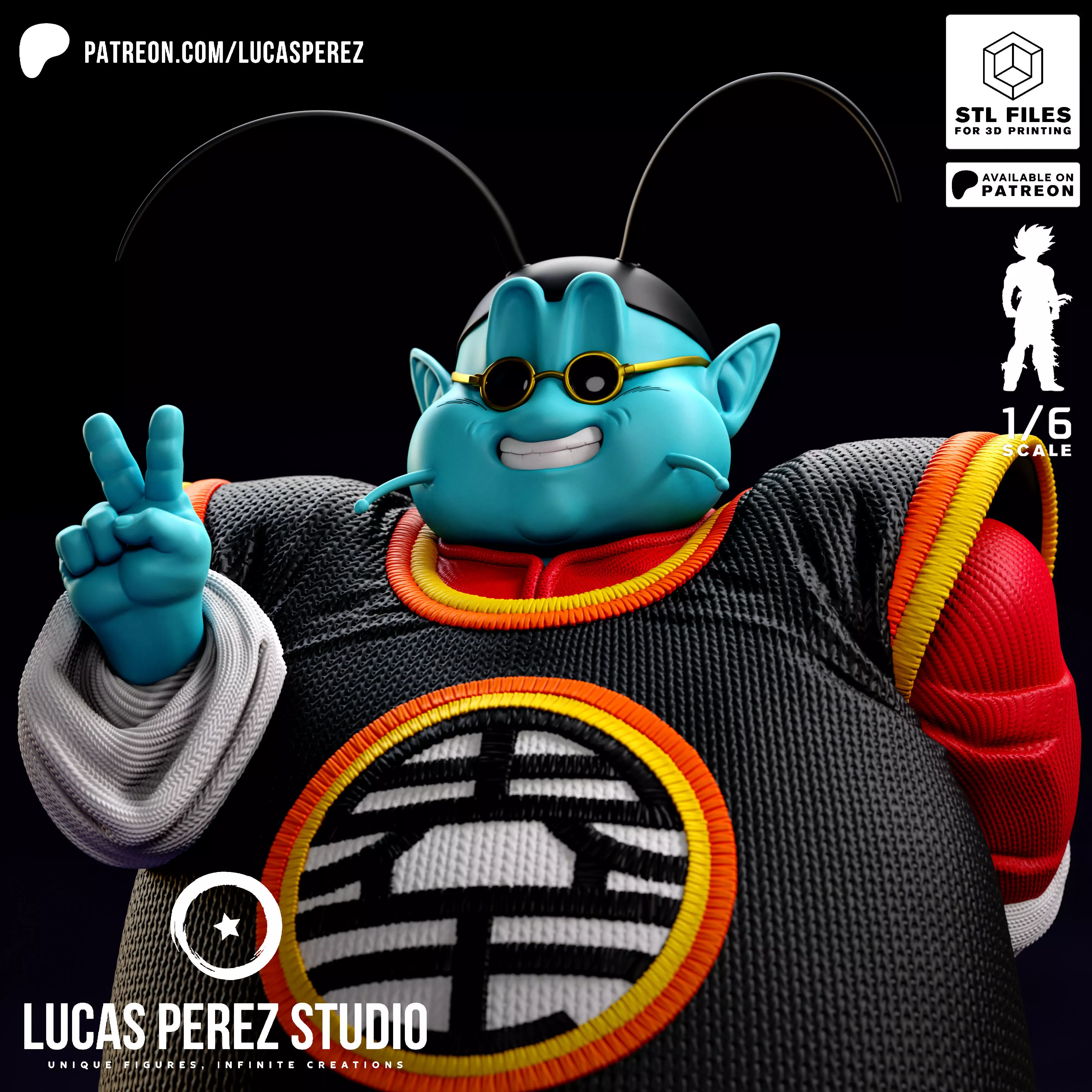 NORTH KAIO-SAMA 3D print model_1