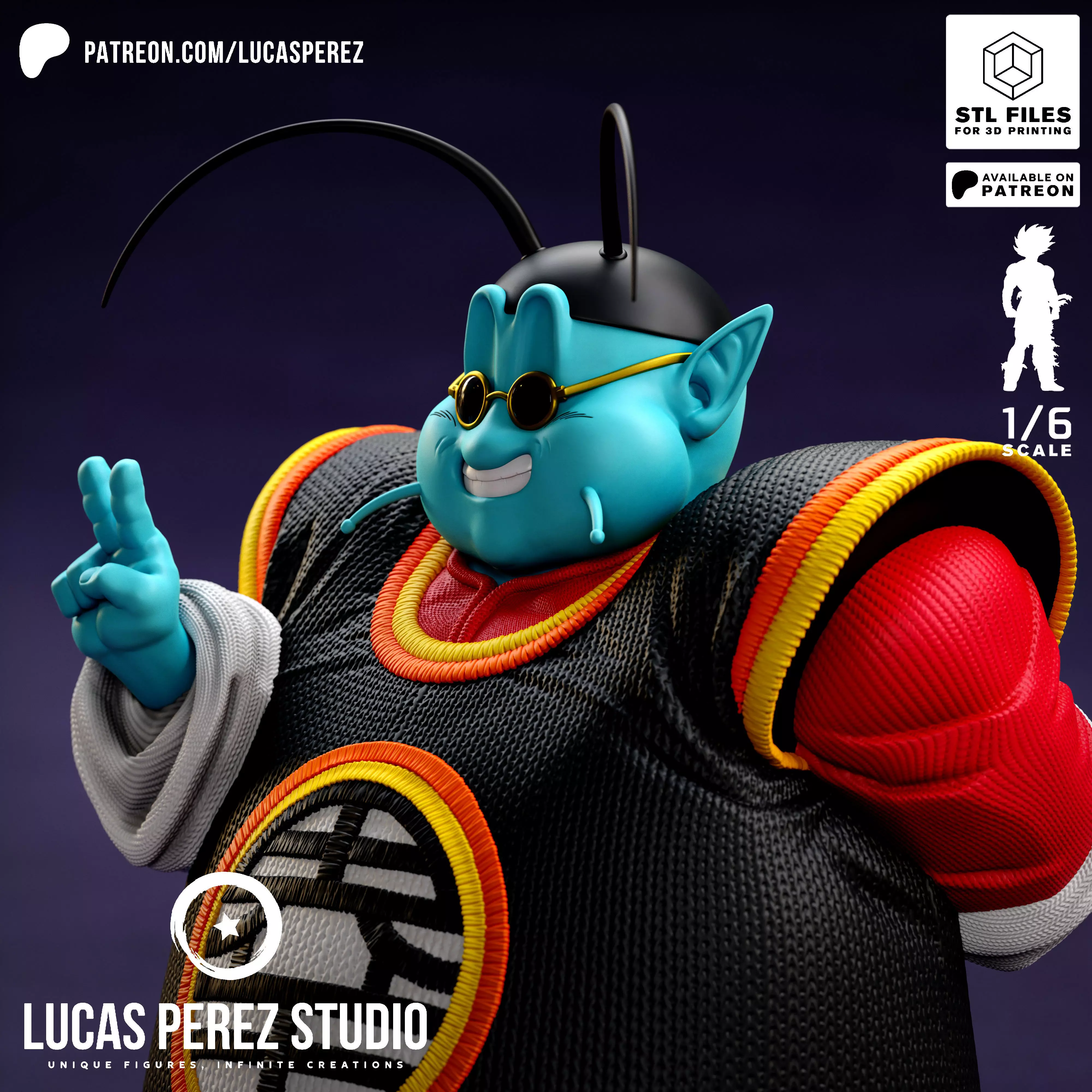 NORTH KAIO-SAMA 3D print model_12