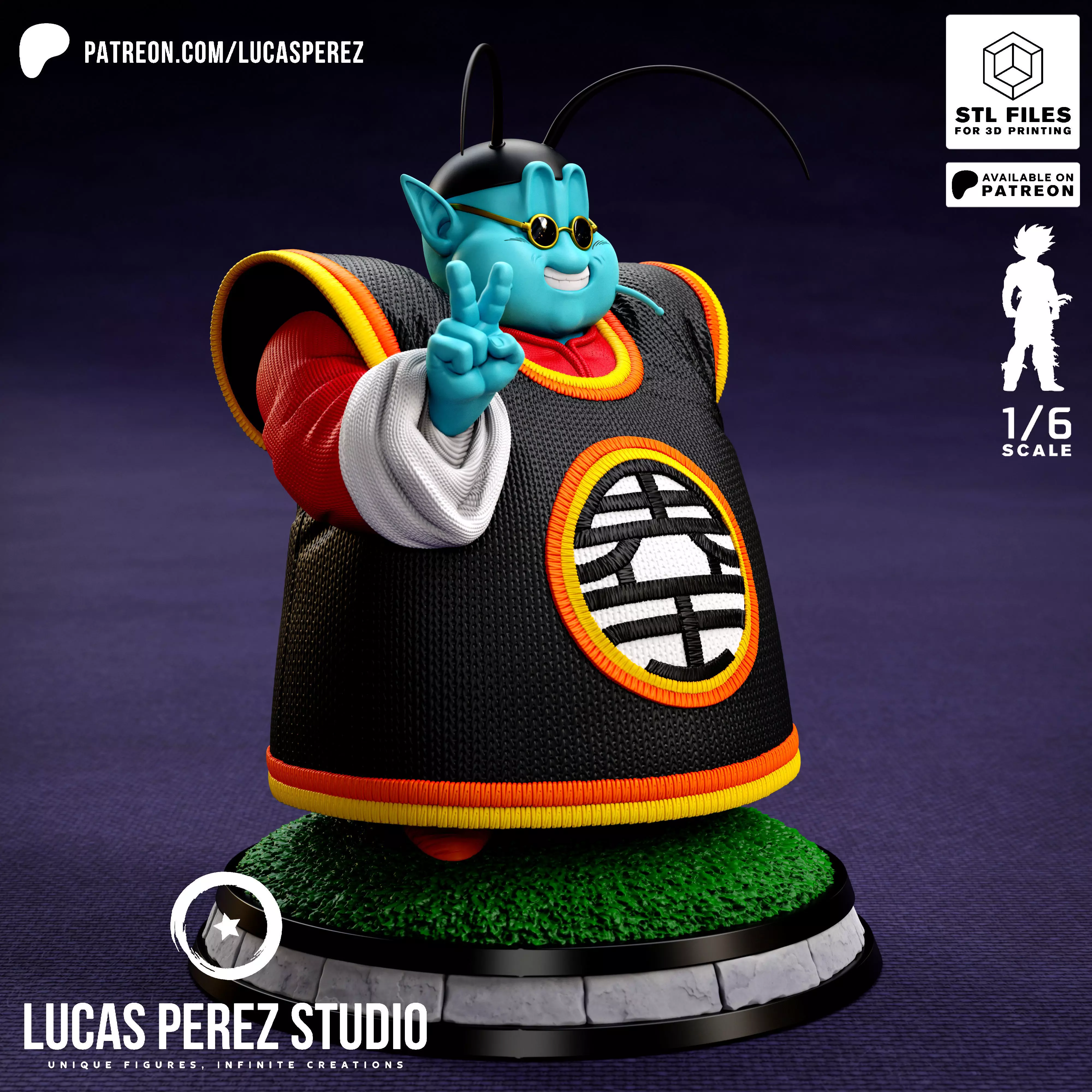 NORTH KAIO-SAMA 3D print model_16