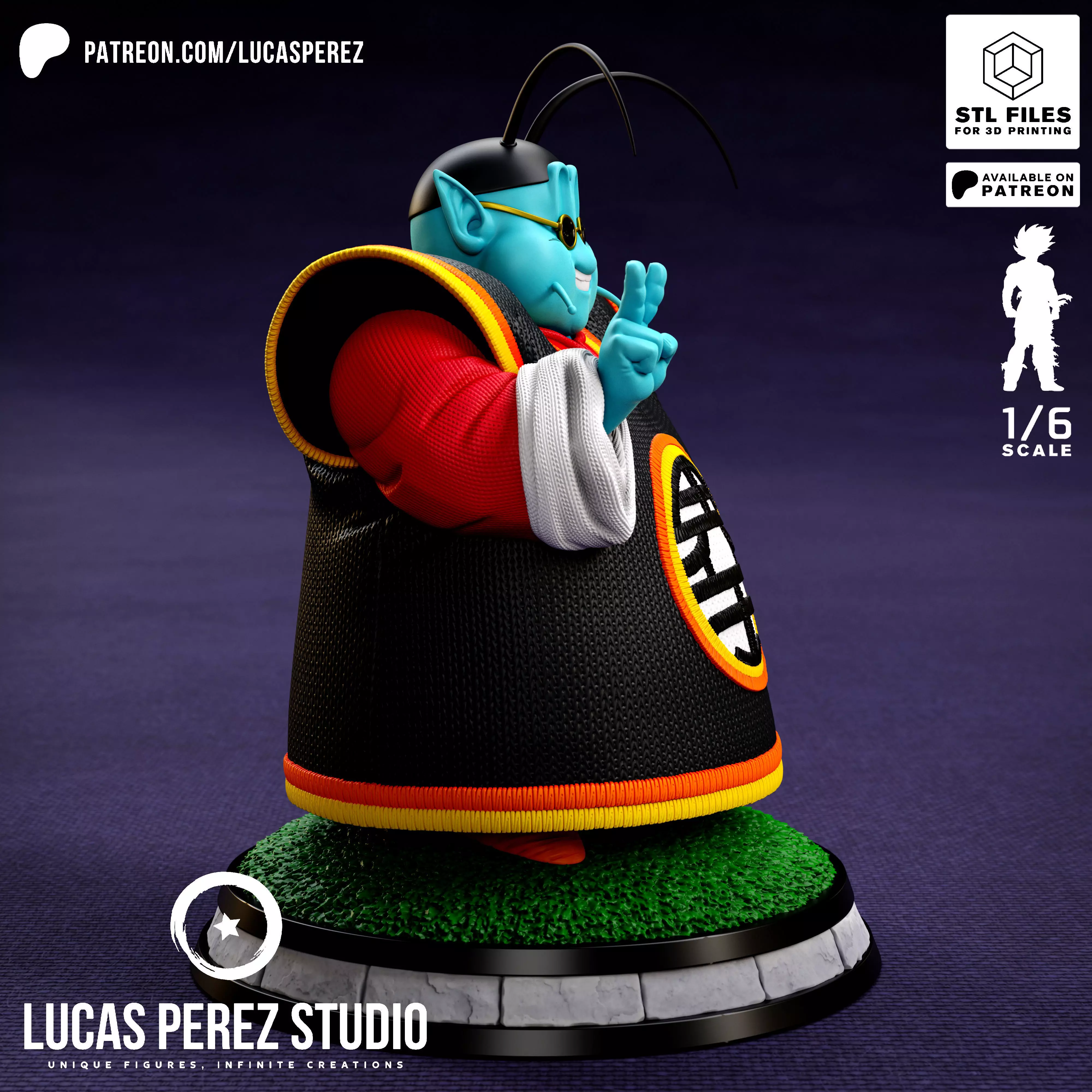 NORTH KAIO-SAMA 3D print model_17