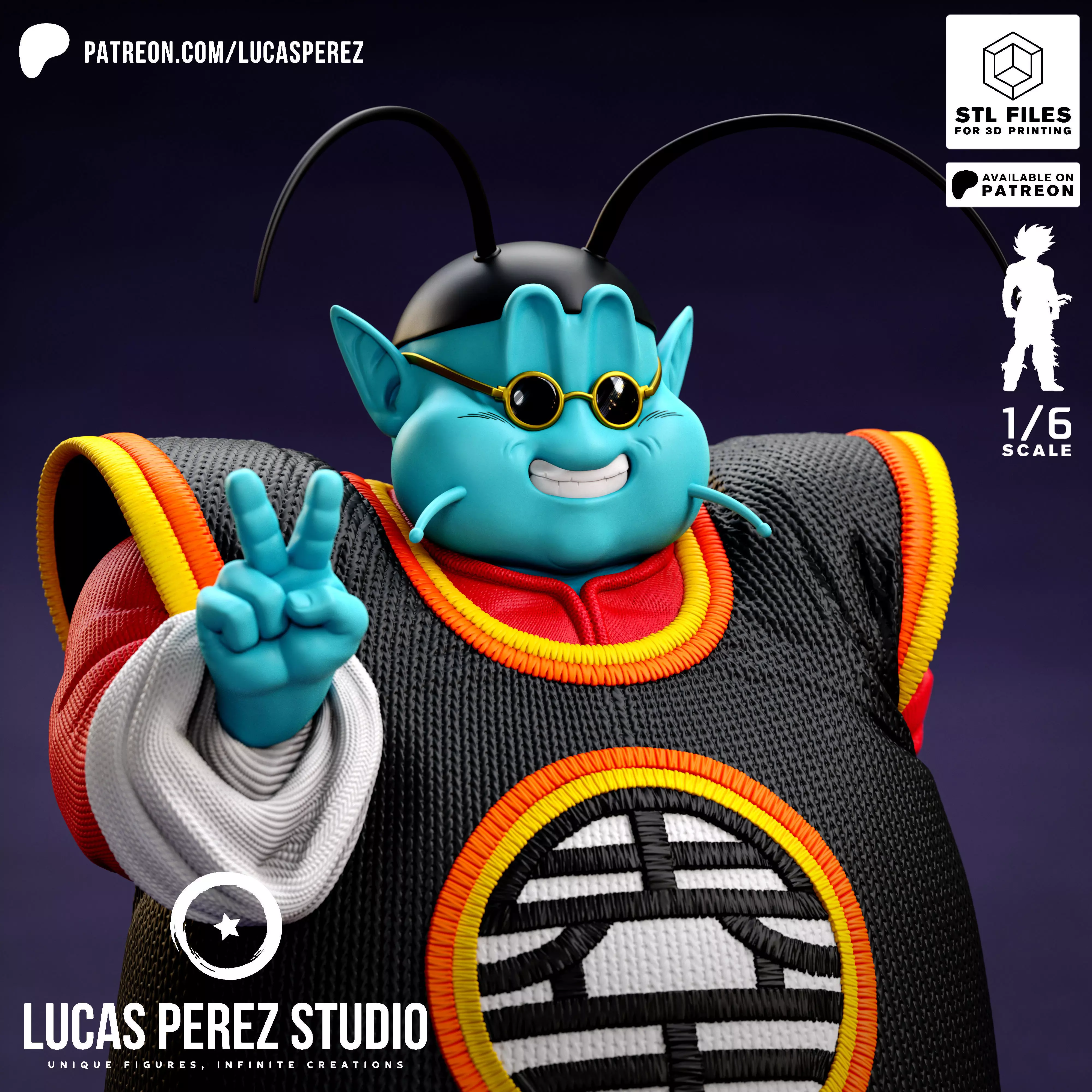 NORTH KAIO-SAMA 3D print model_3