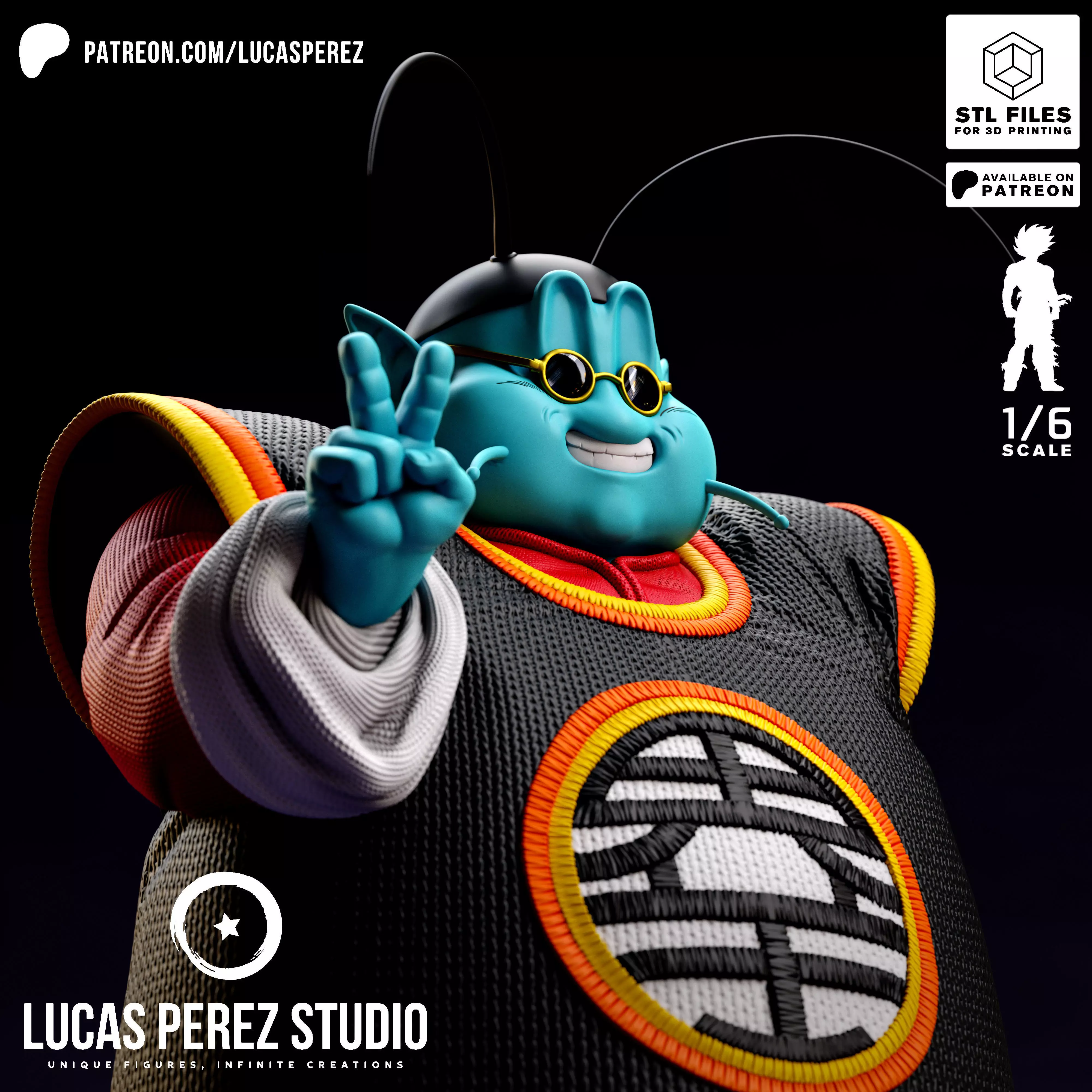 NORTH KAIO-SAMA 3D print model_2