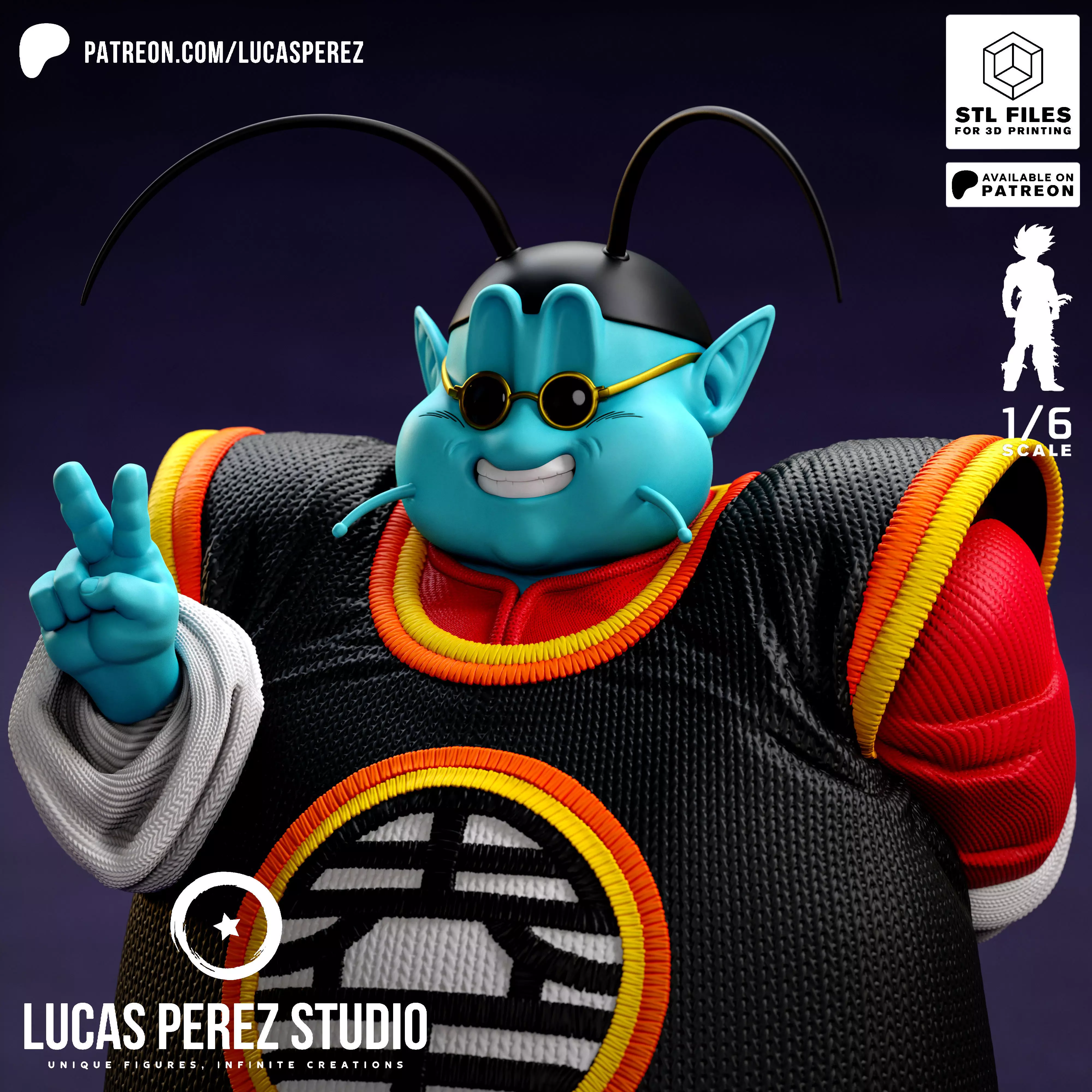 NORTH KAIO-SAMA 3D print model_13