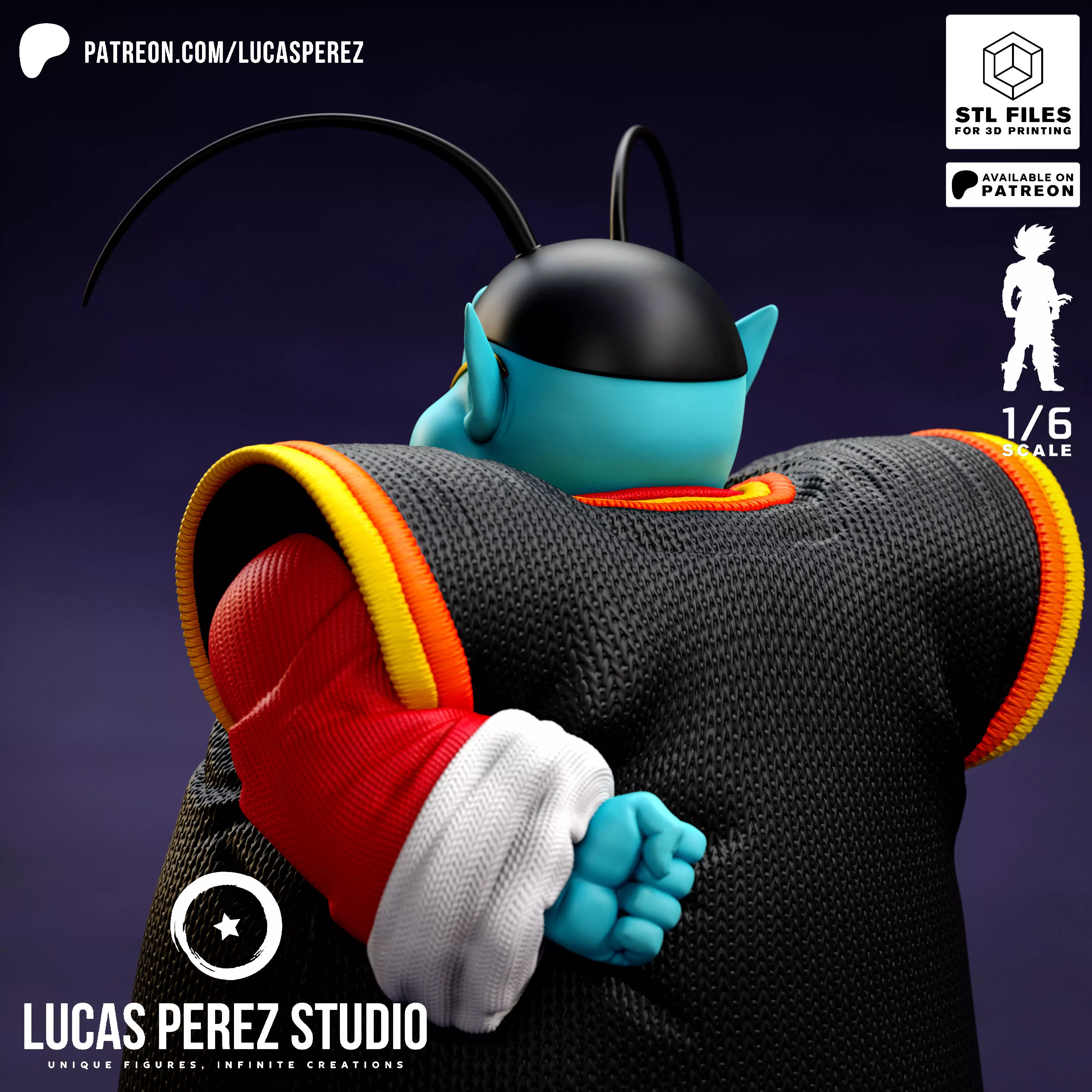 NORTH KAIO-SAMA 3D print model_9