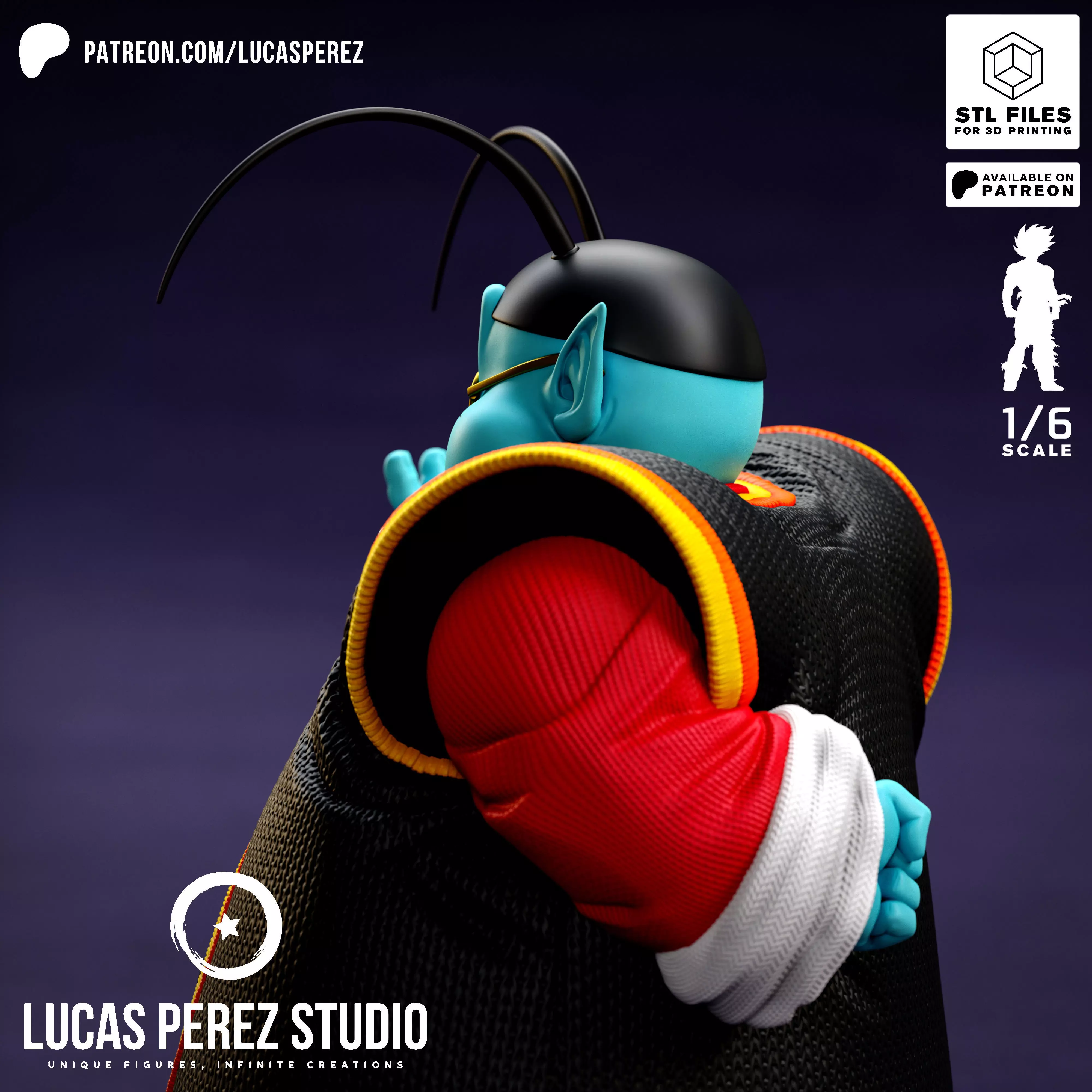 NORTH KAIO-SAMA 3D print model_10