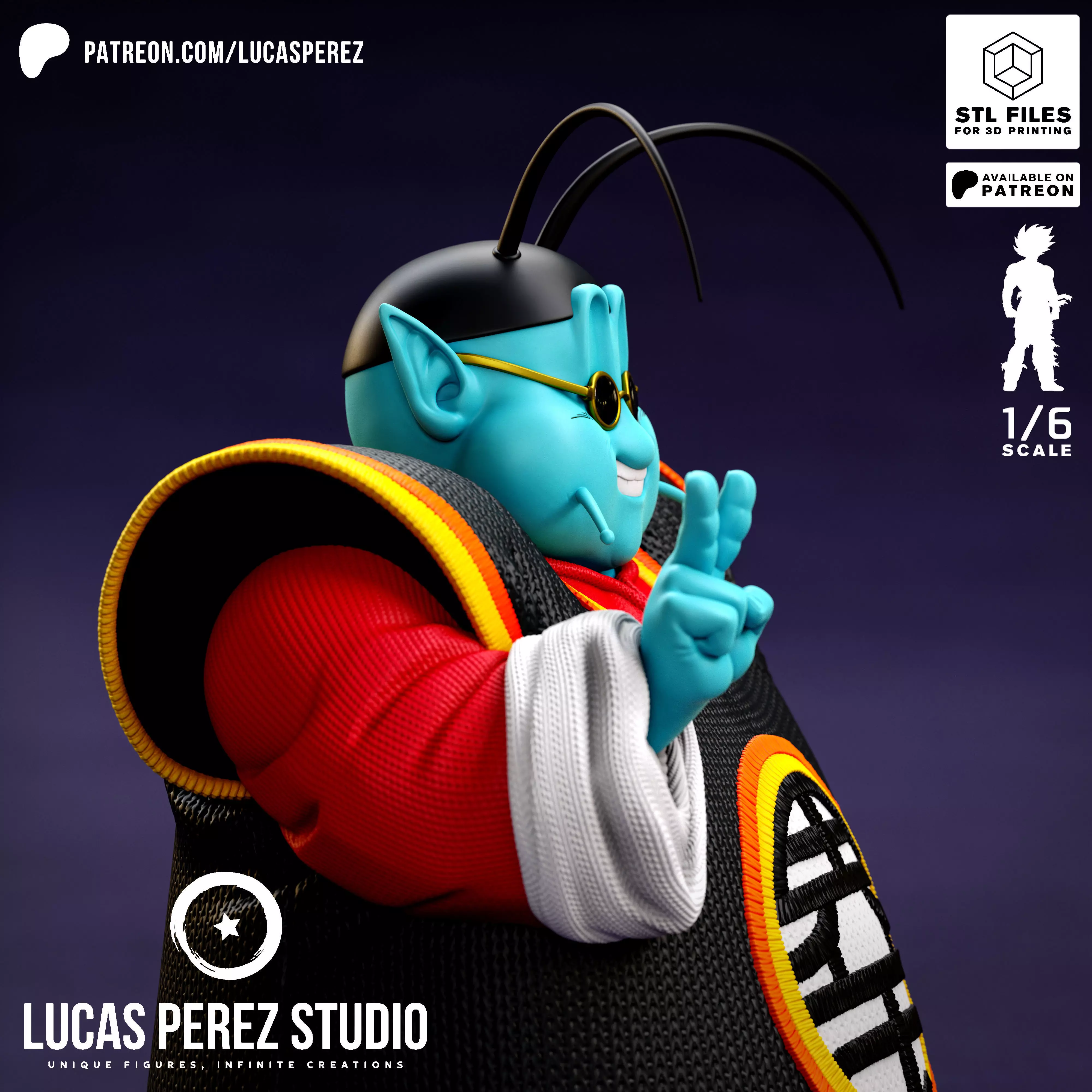 NORTH KAIO-SAMA 3D print model_5