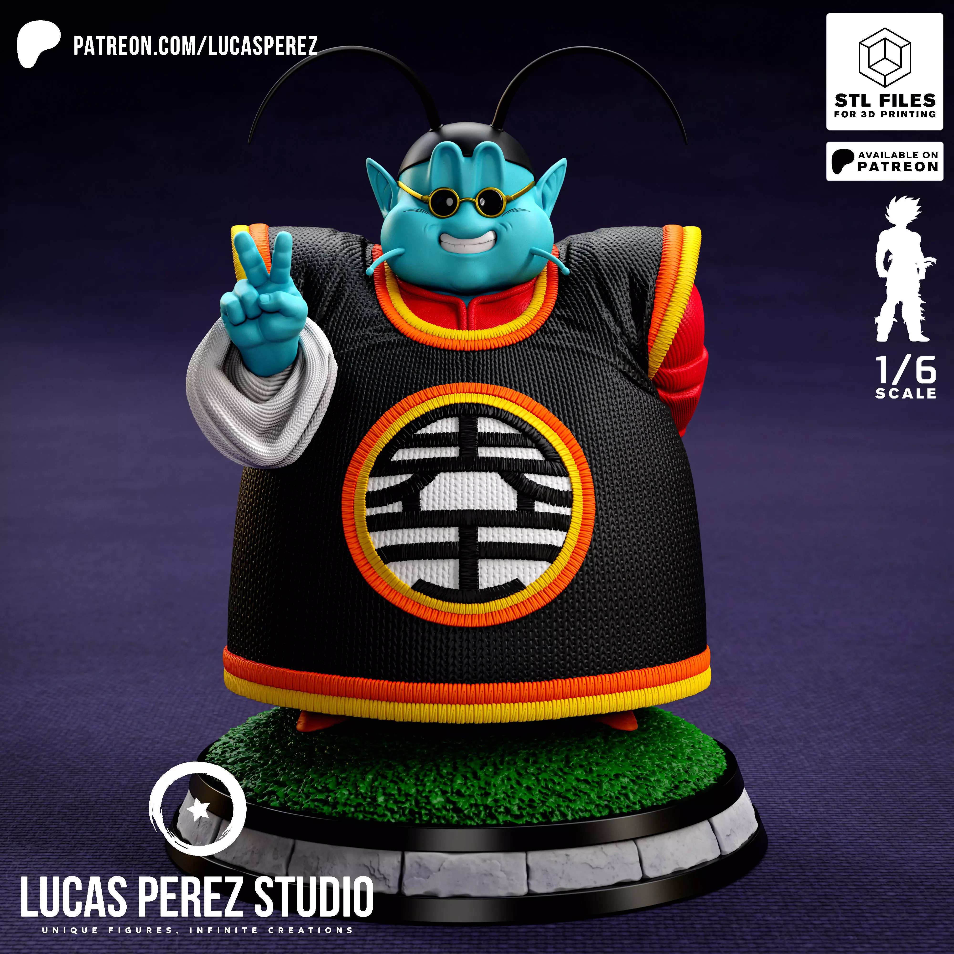 NORTH KAIO-SAMA 3D print model_14