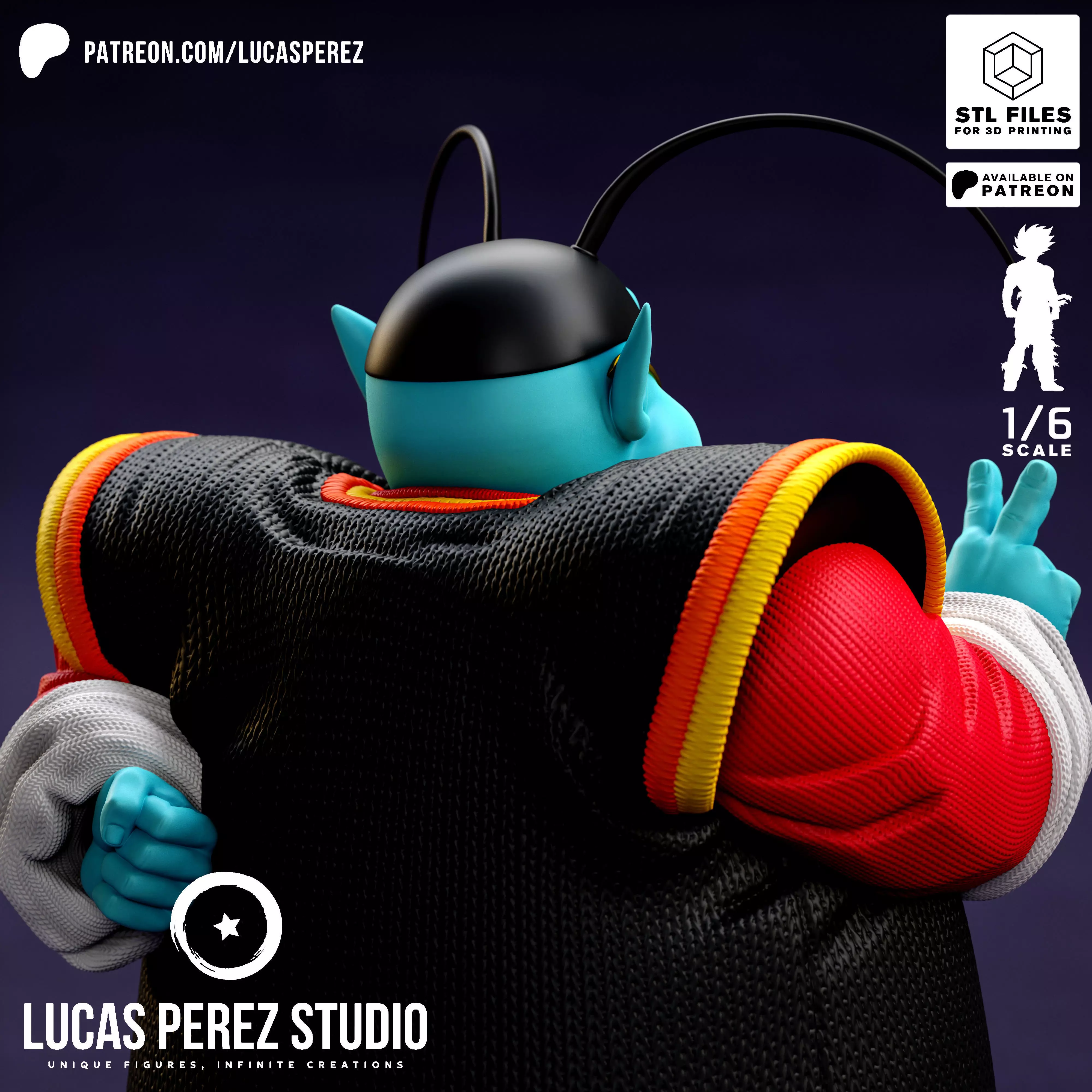 NORTH KAIO-SAMA 3D print model_7