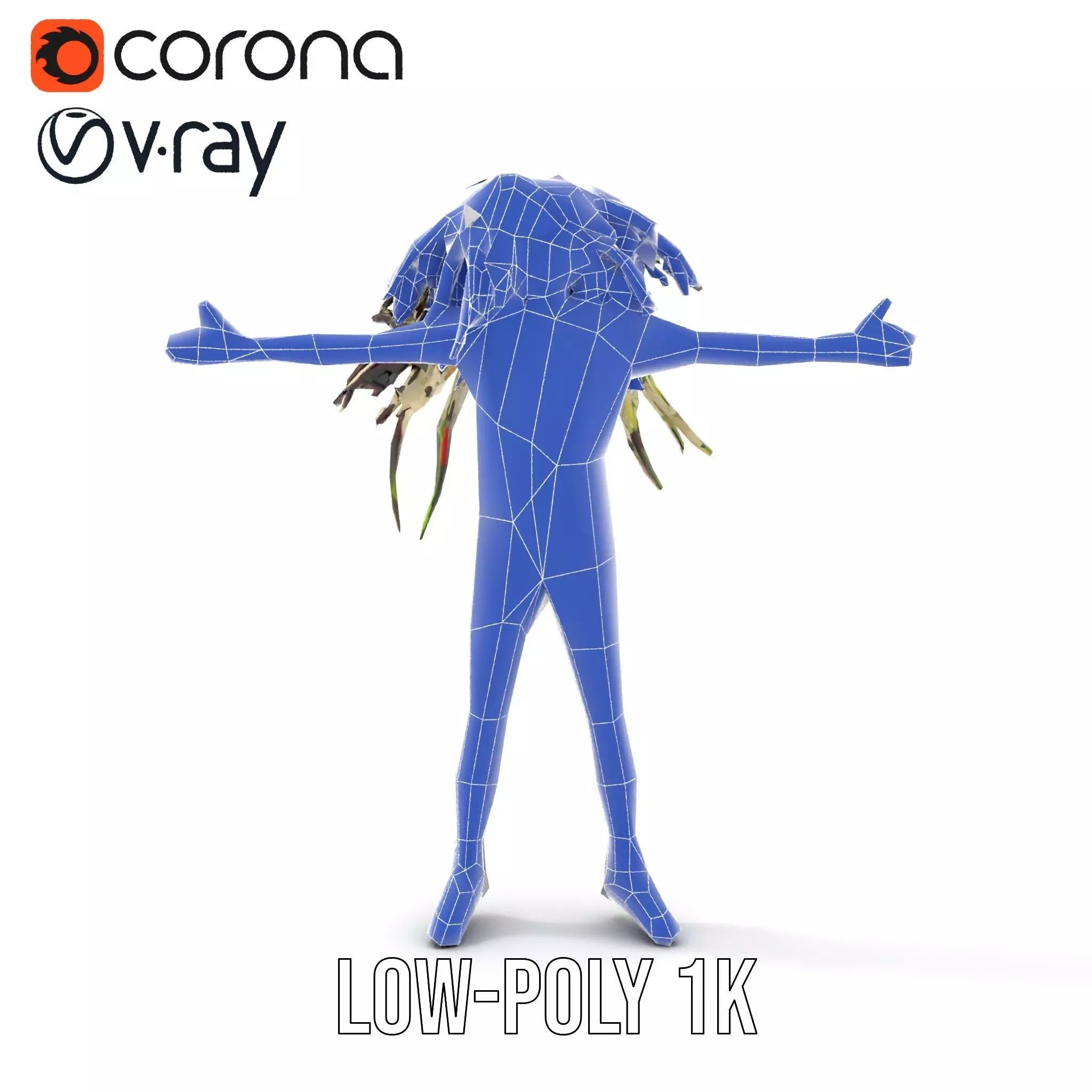 Beetroot Salad with Arugula and Cheese Model Pack Low-poly 3D model_11