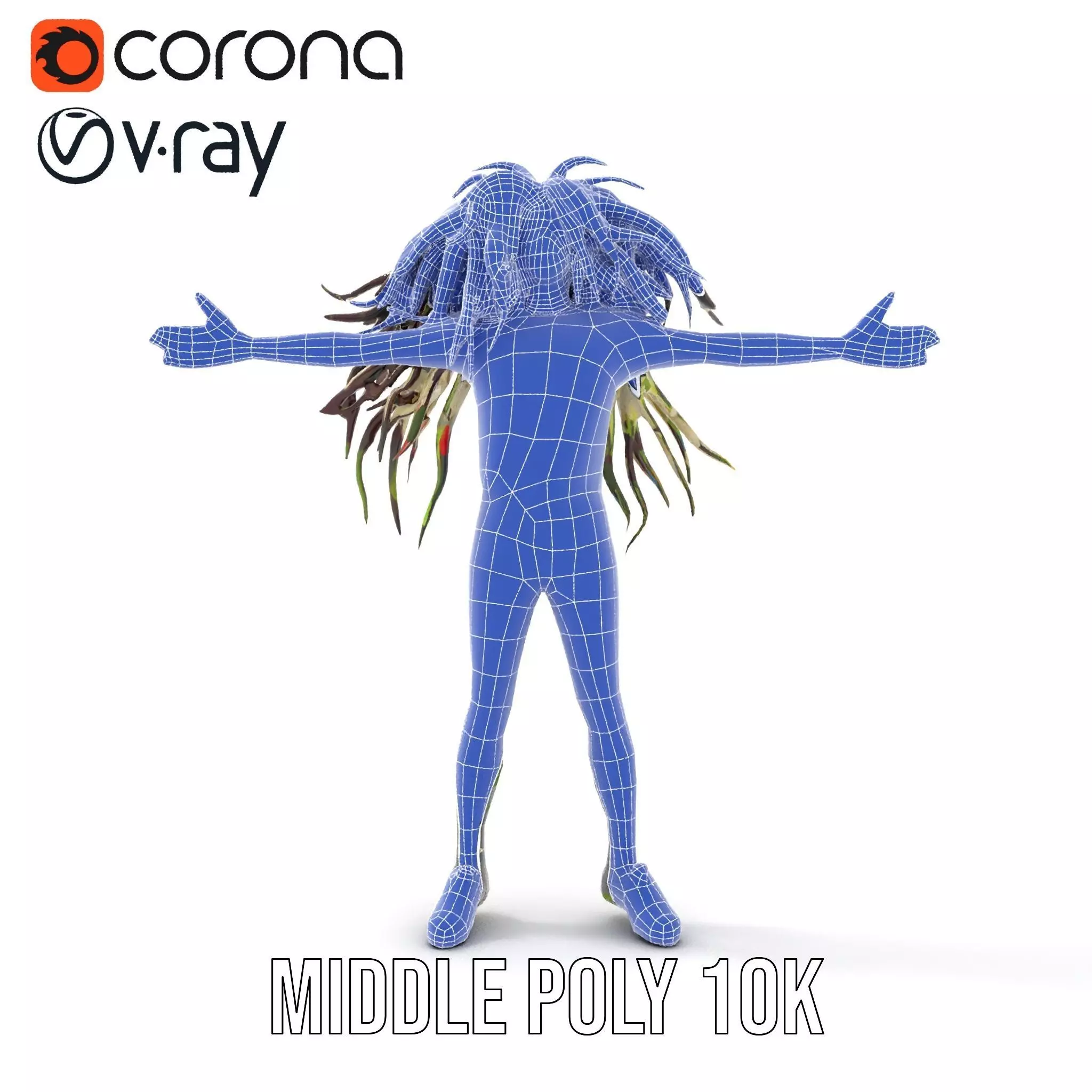 Beetroot Salad with Arugula and Cheese Model Pack Low-poly 3D model_26