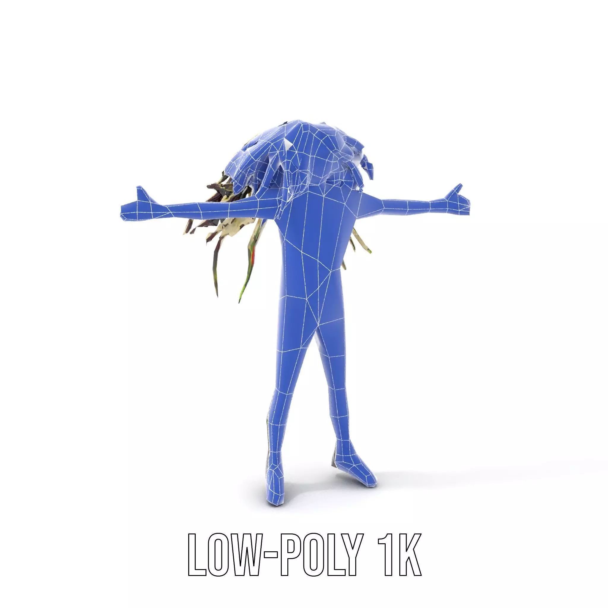 Beetroot Salad with Arugula and Cheese Model Pack Low-poly 3D model_16