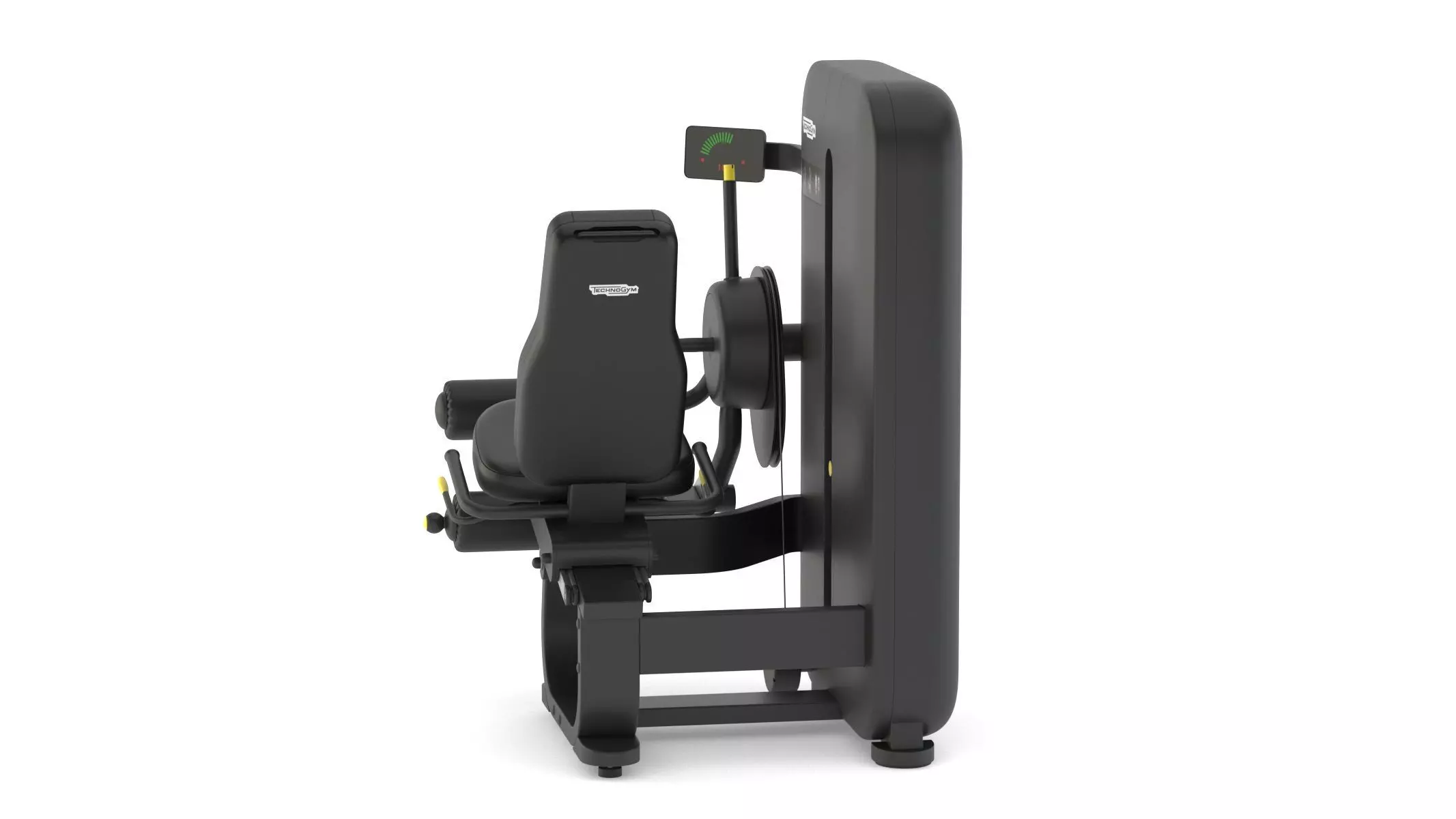 Technogym Selectorized Artis Leg Curl 3D model_7