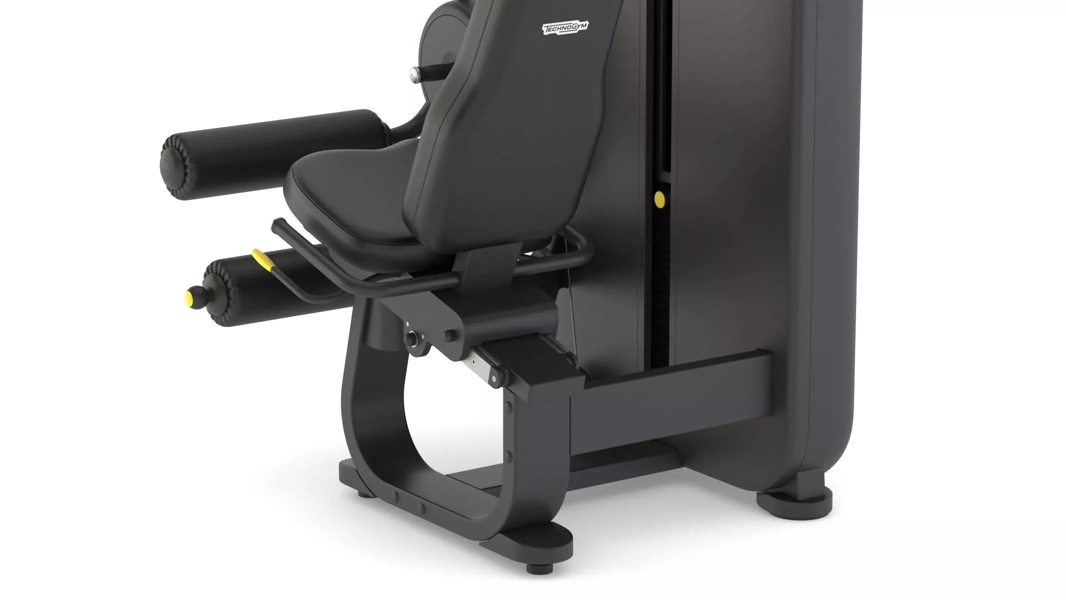 Technogym Selectorized Artis Leg Curl 3D model_16