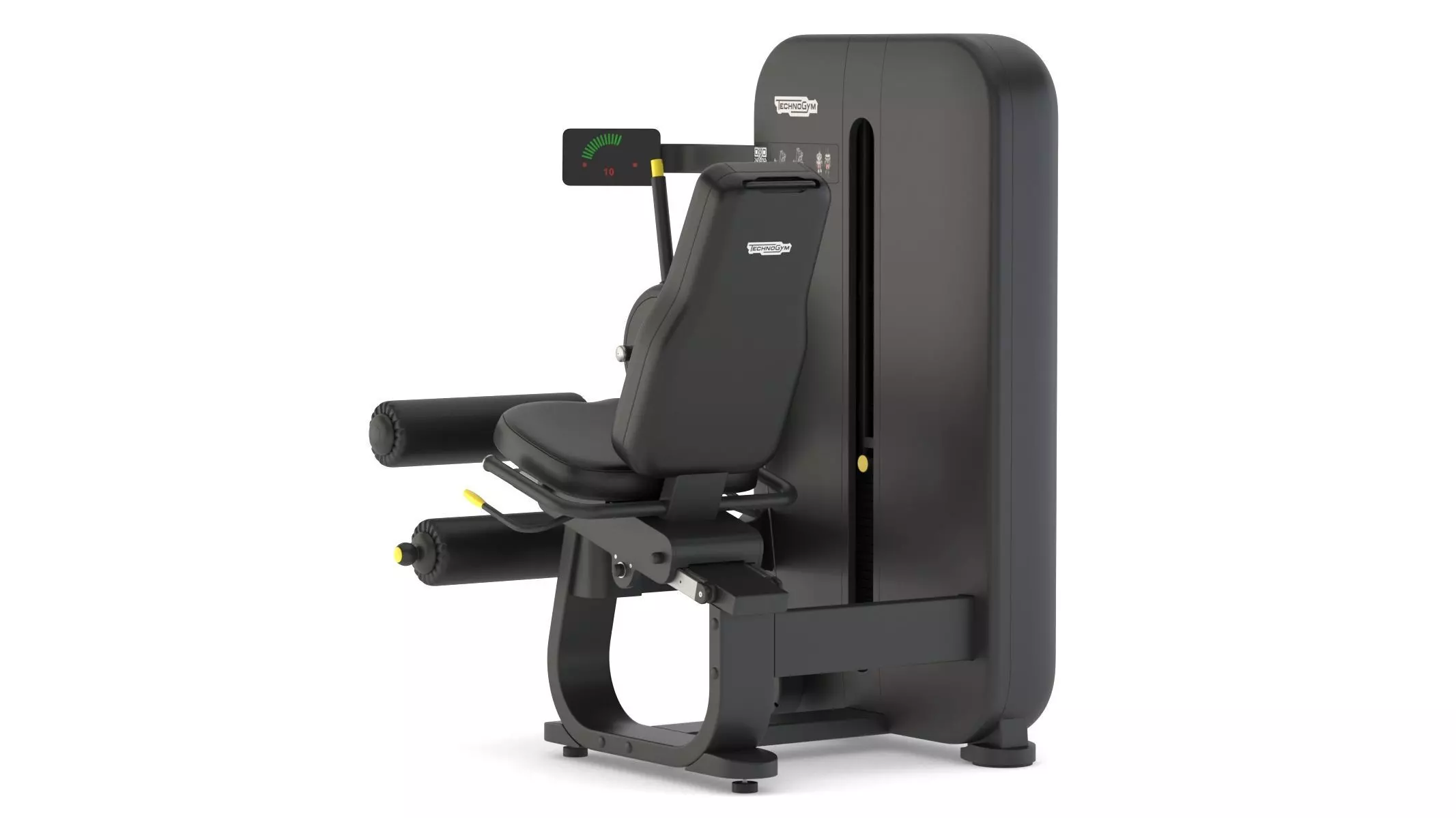 Technogym Selectorized Artis Leg Curl 3D model_5