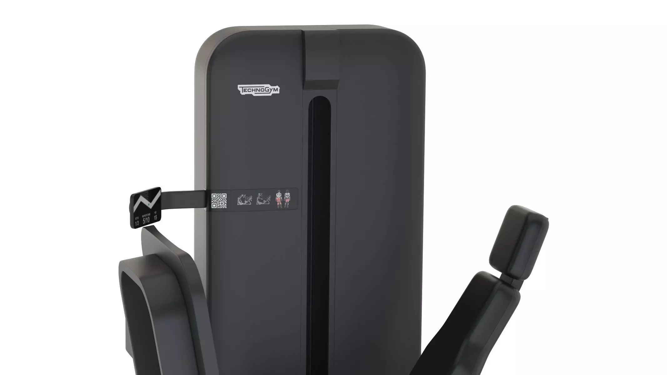 Technogym Selectorized Artis Leg Press 3D model_18