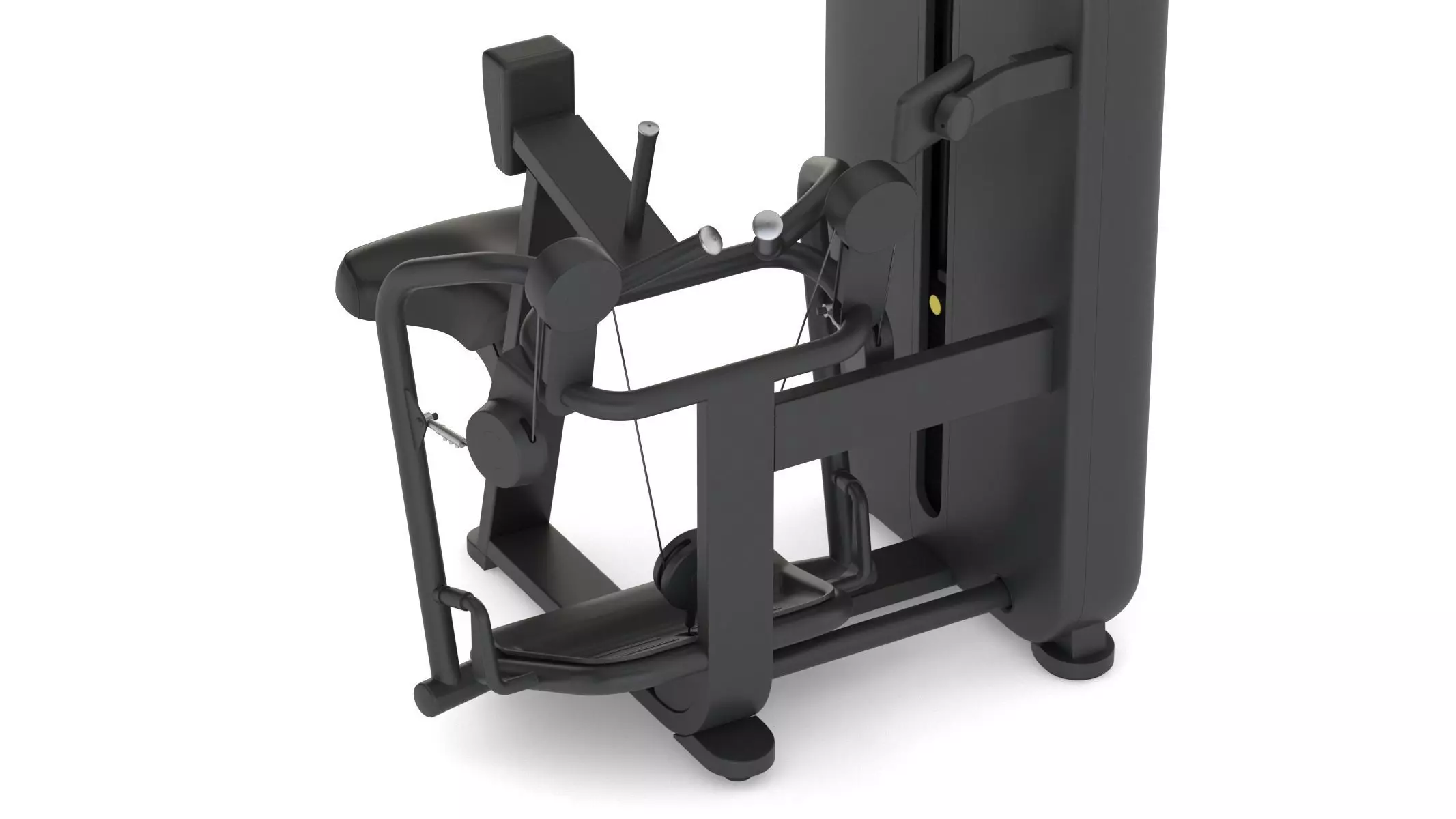 Technogym Selectorized Artis Low Row 3D model_16