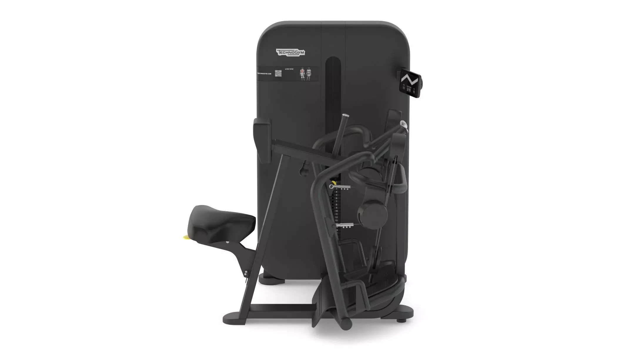 Technogym Selectorized Artis Low Row 3D model_6