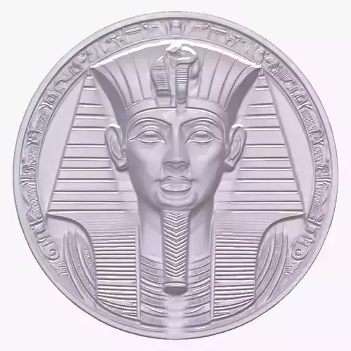 Egyptian Pharaoh 6 basrelief for 3D printing