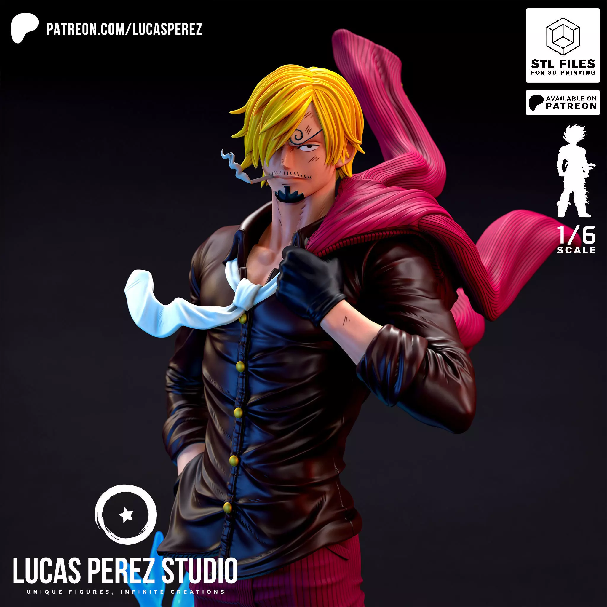 SANJI 3D print model_0