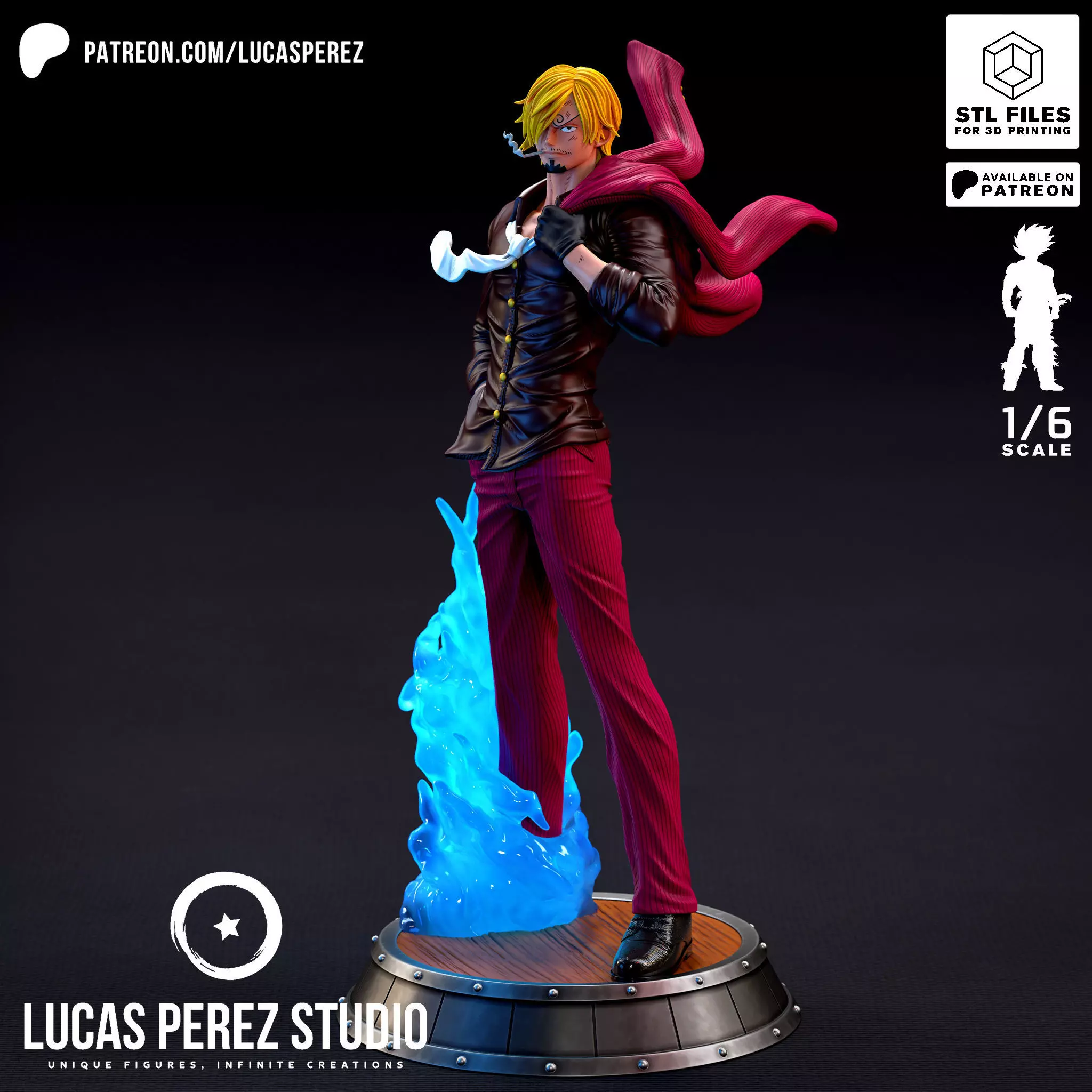 SANJI 3D print model_26