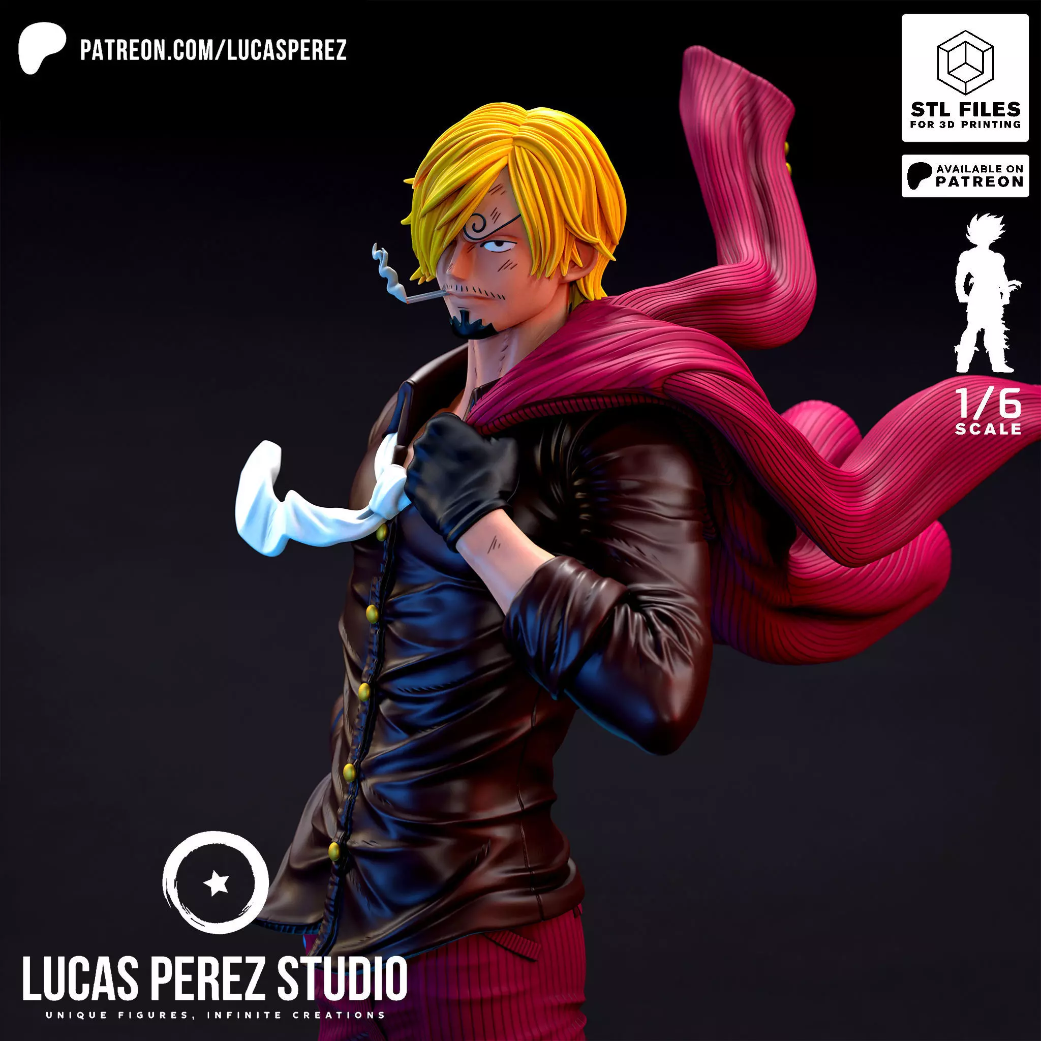 SANJI 3D print model_11