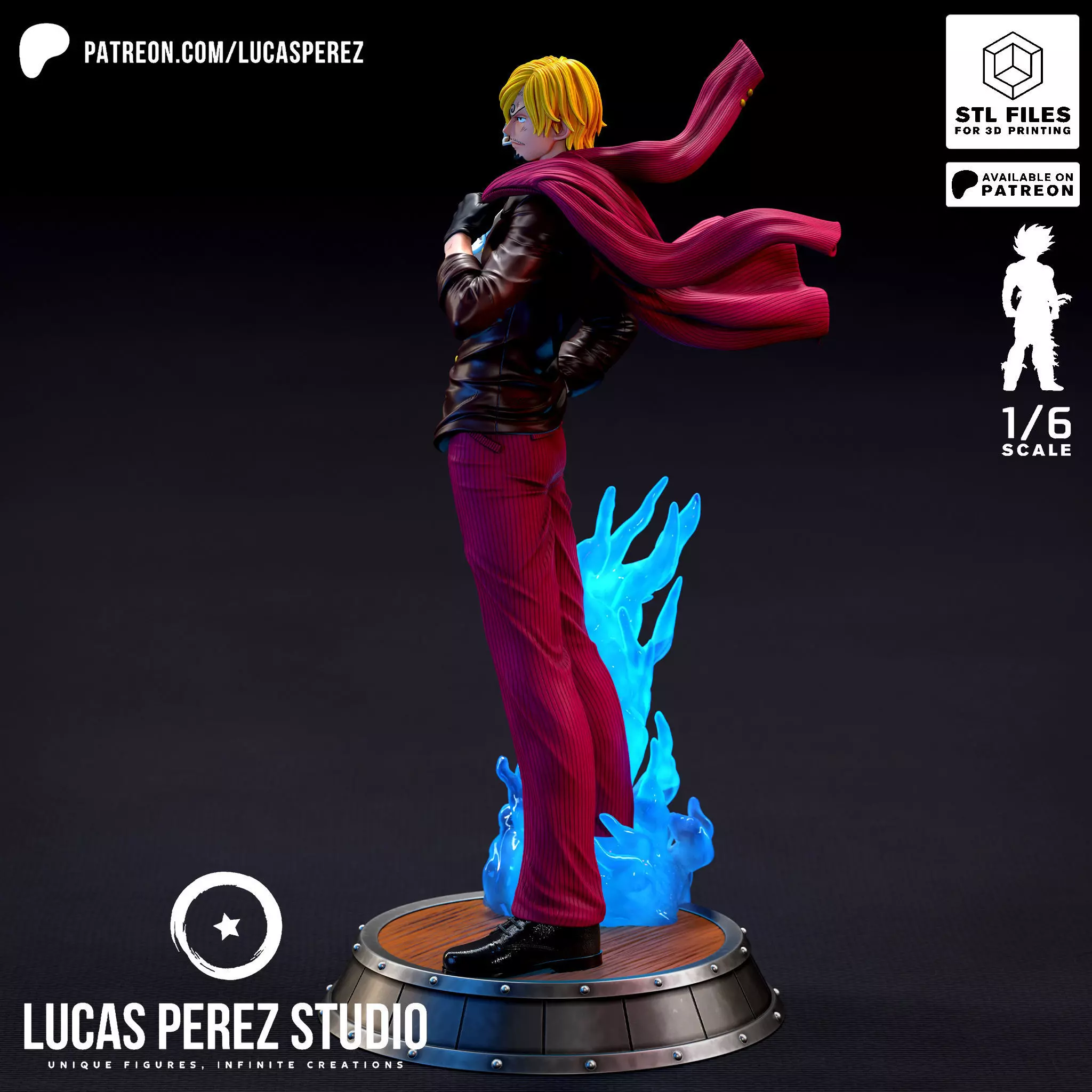SANJI 3D print model_24