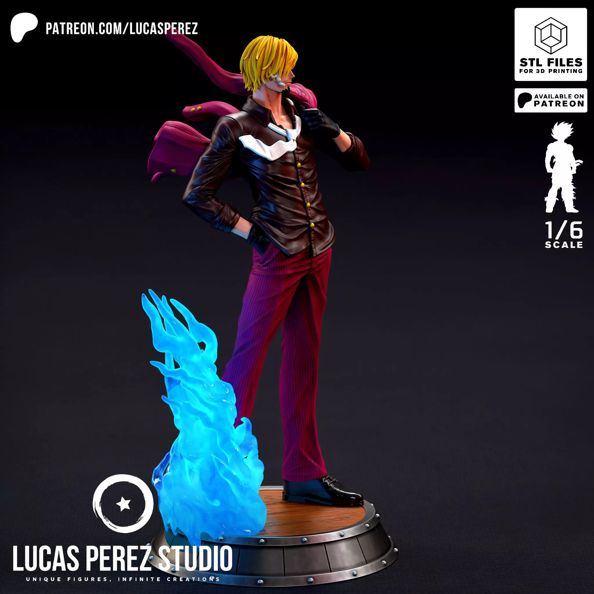 SANJI 3D print model_18