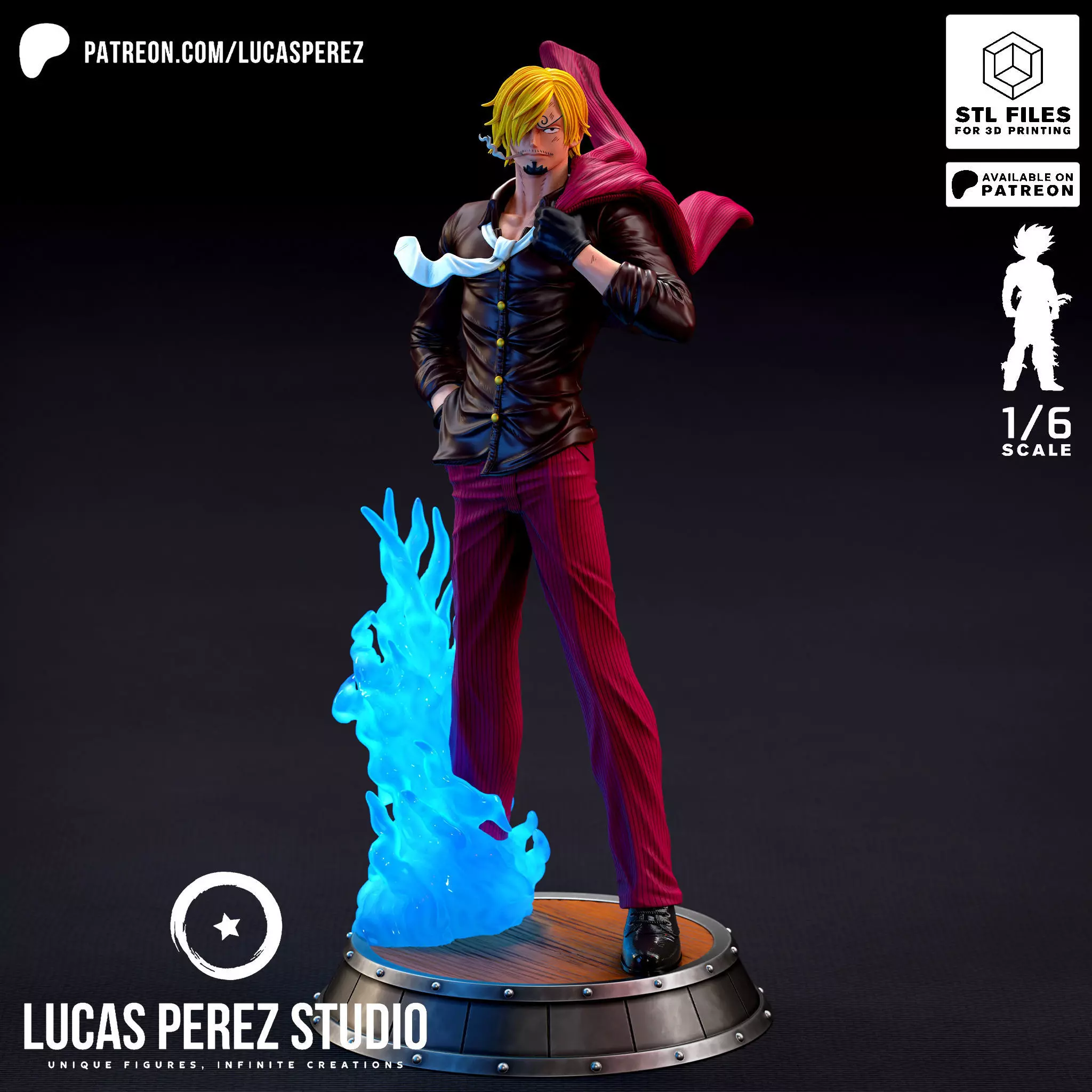 SANJI 3D print model_15