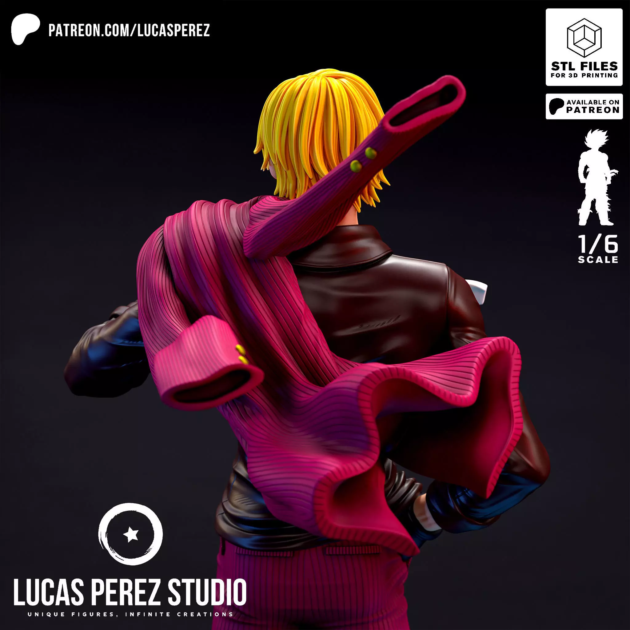 SANJI 3D print model_7