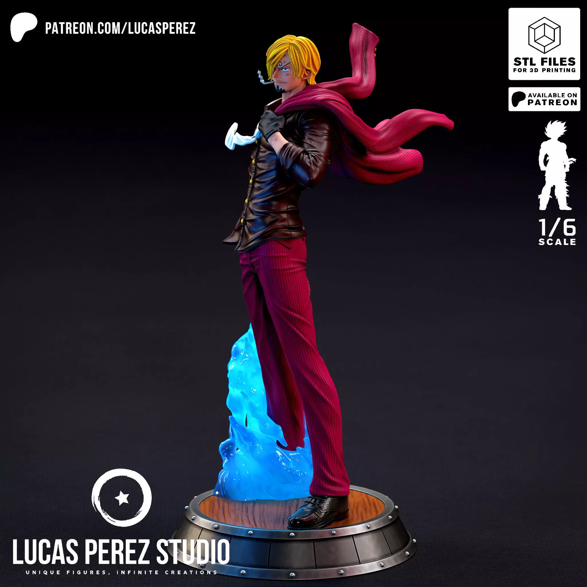 SANJI 3D print model_25