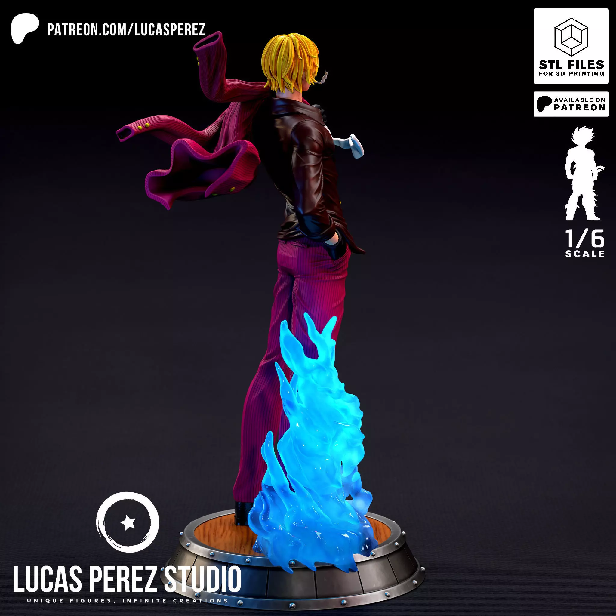 SANJI 3D print model_20