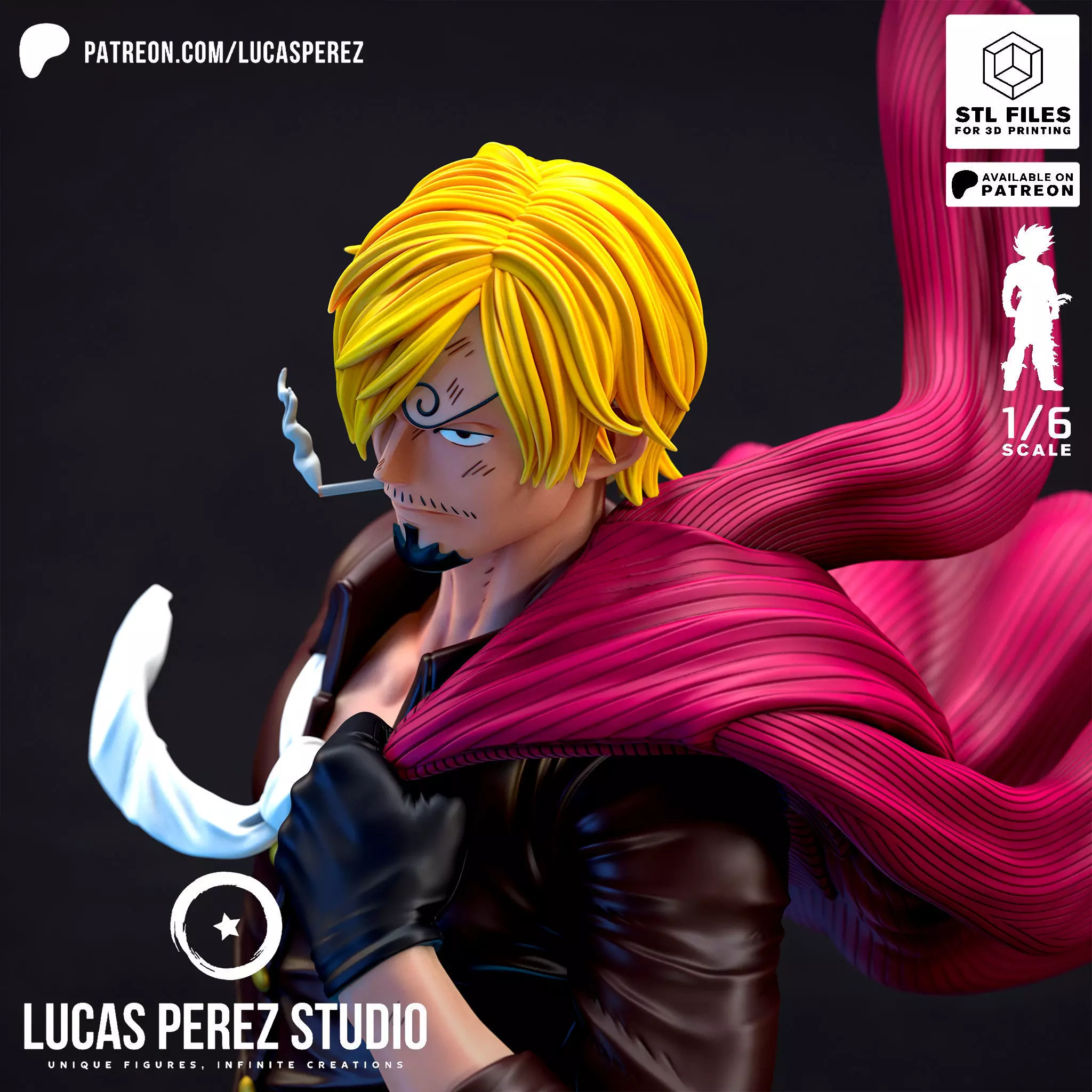 SANJI 3D print model_13