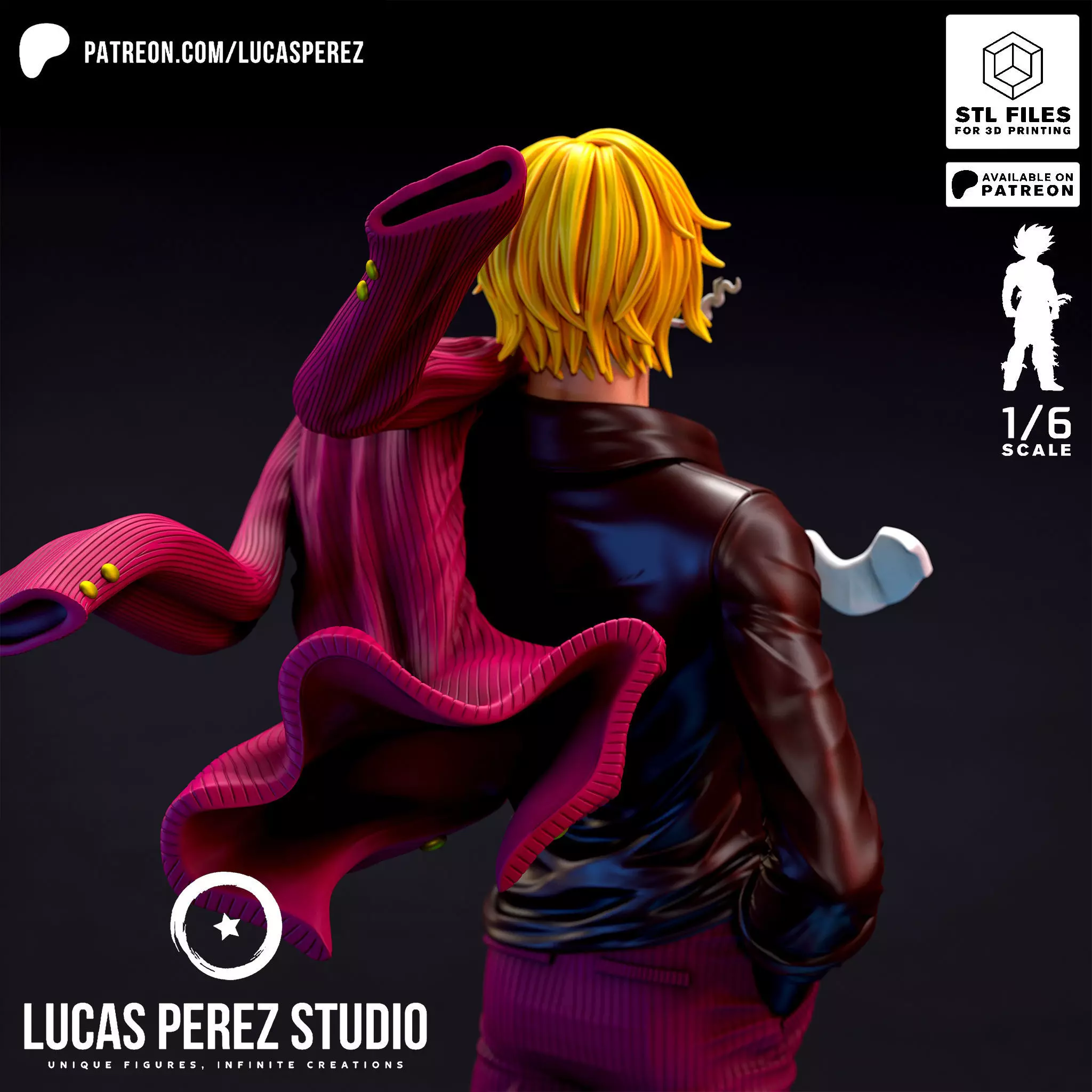 SANJI 3D print model_6