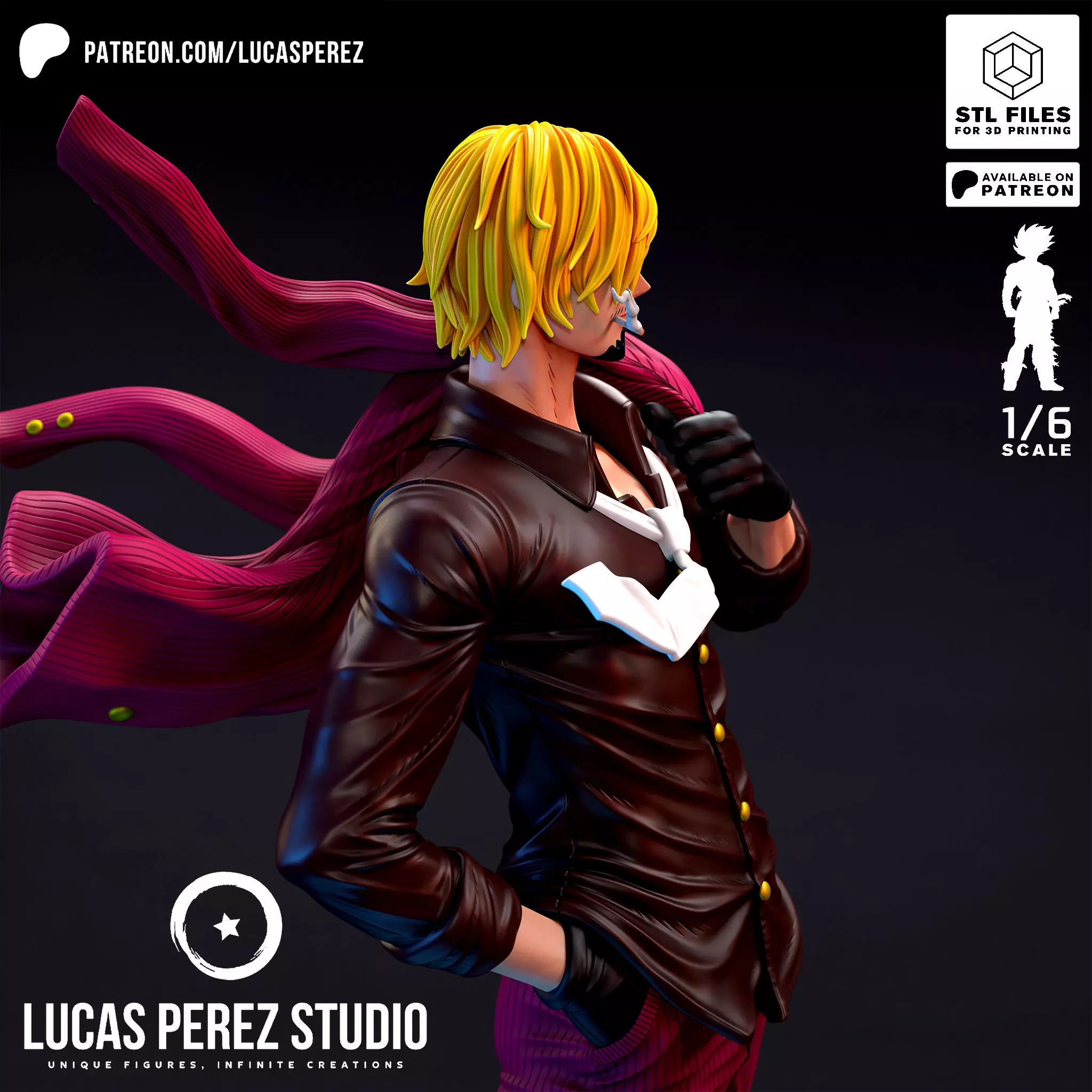 SANJI 3D print model_4